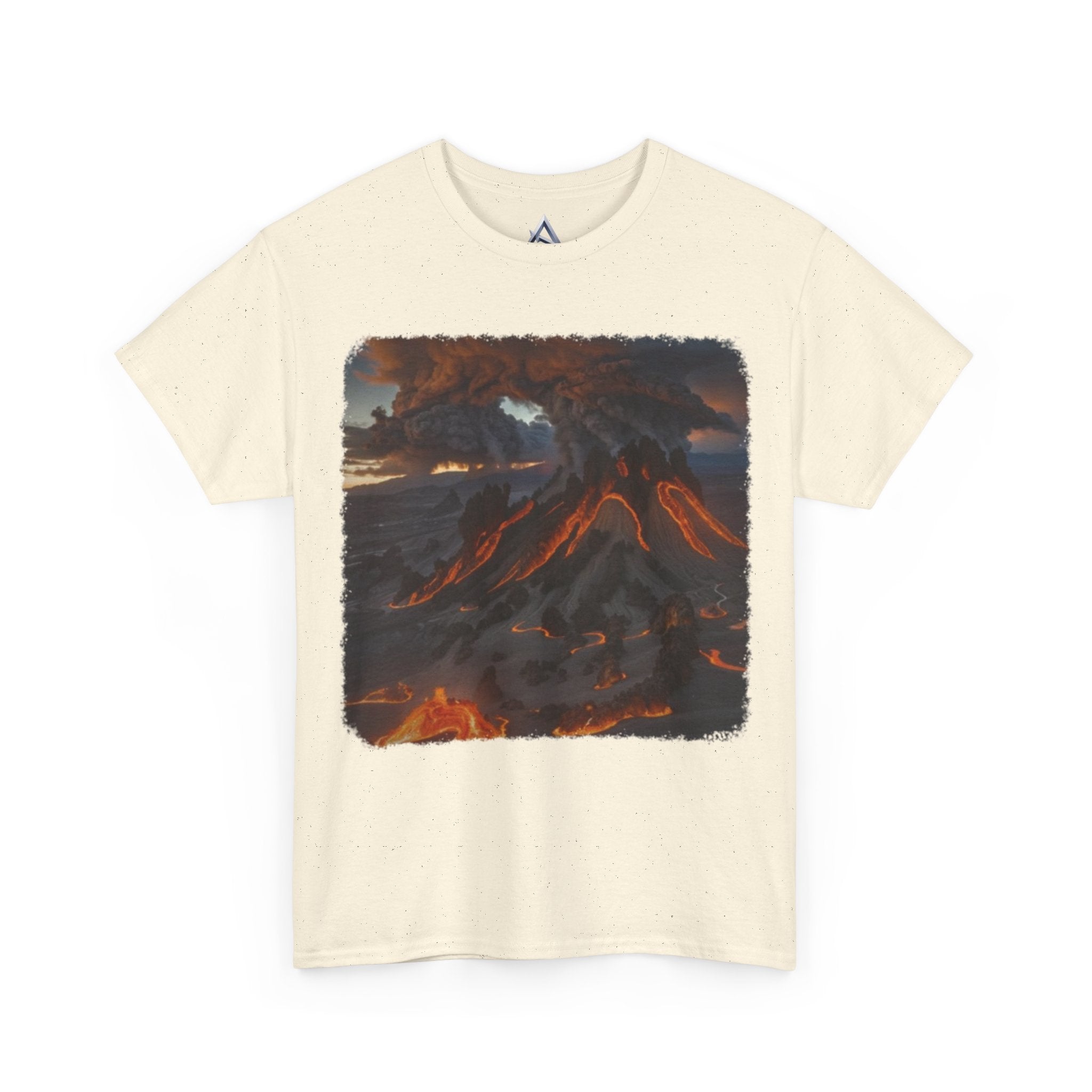Volcanic Eruption Unisex Heavy Cotton Tee