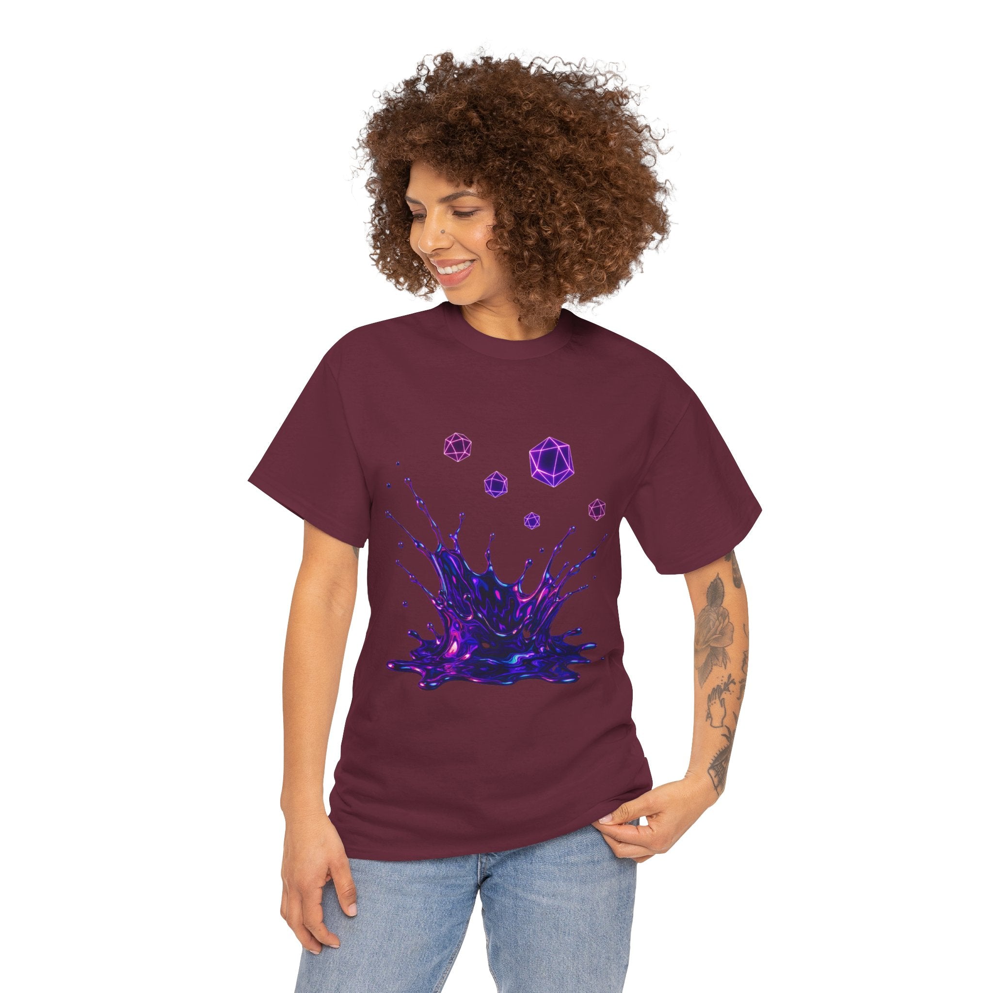 Cosmic Splash Unisex Heavy Cotton Tee