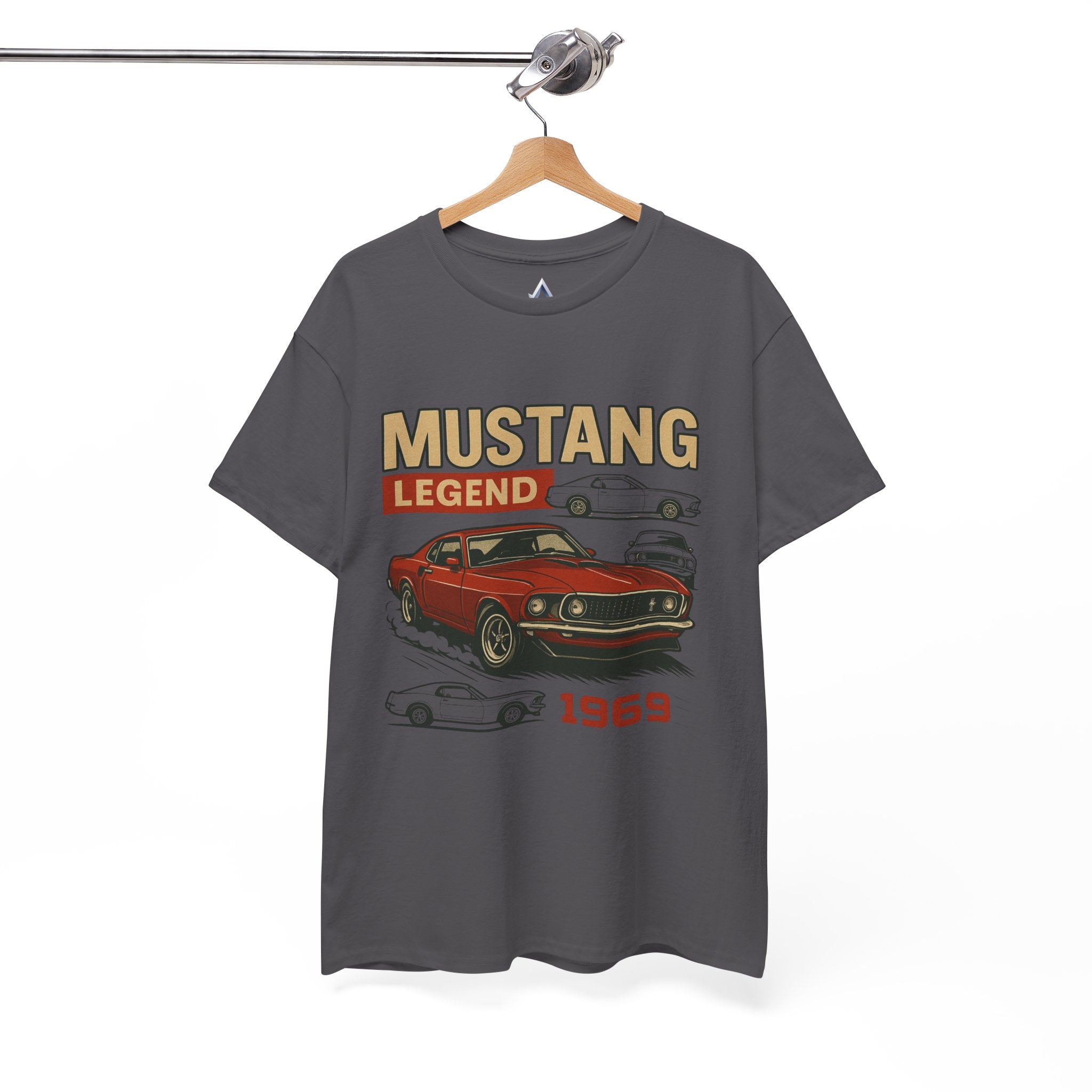 1969 Mustang Legend Unisex Heavy Cotton Tee