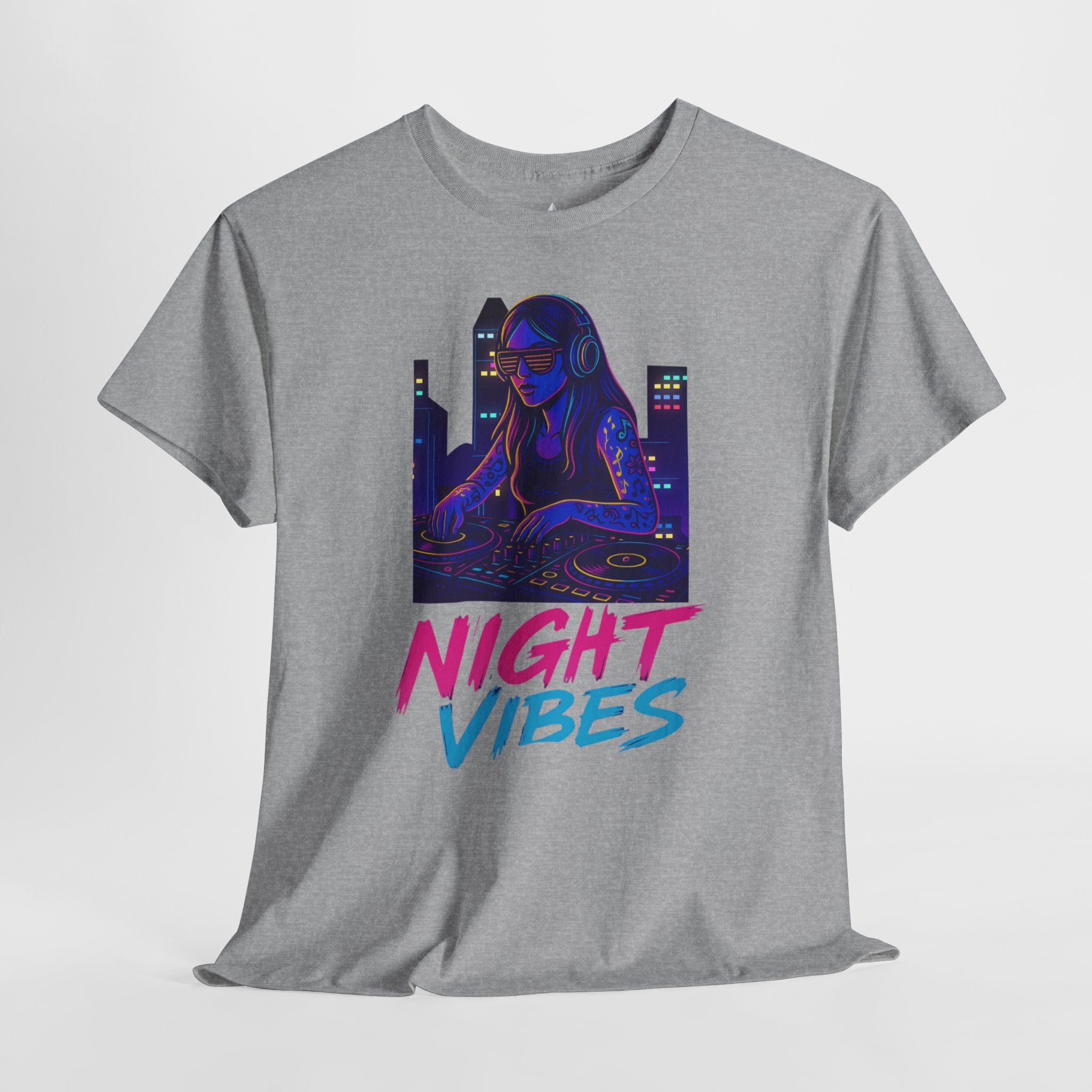 Night Vibes Unisex Heavy Cotton Tee