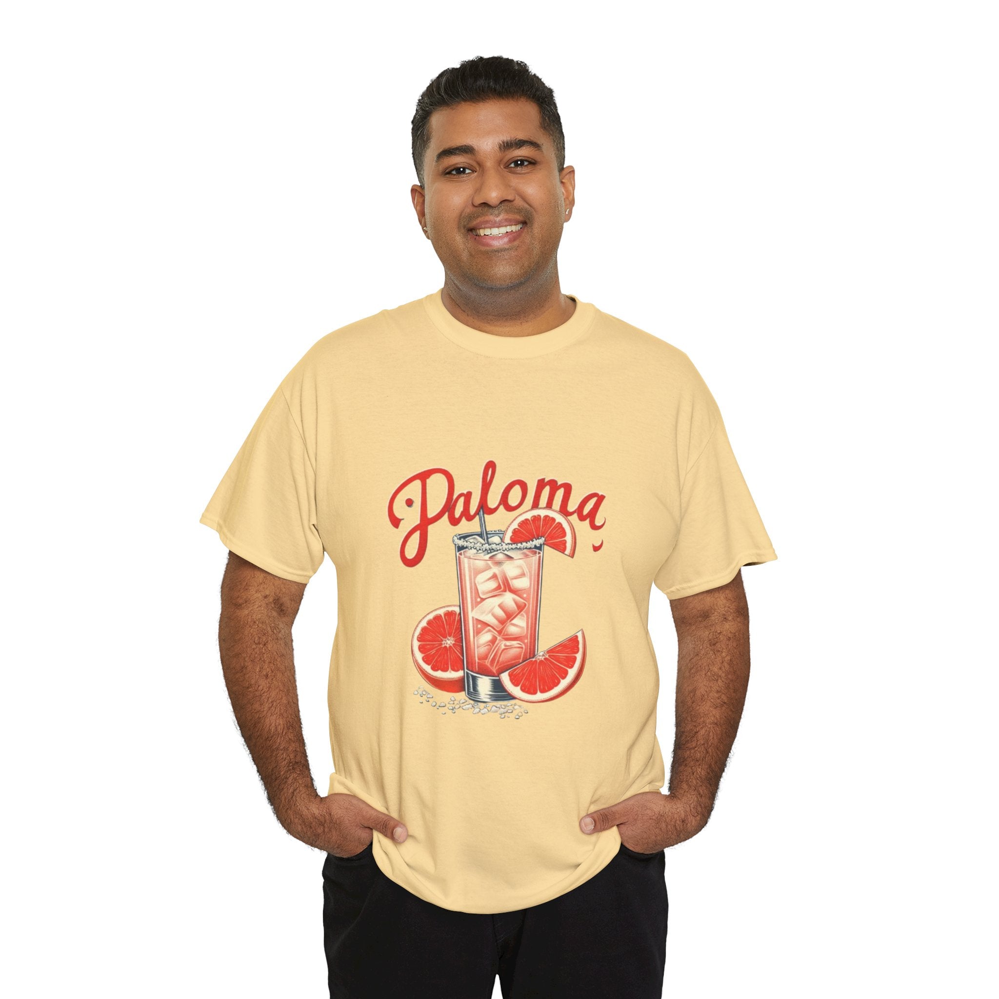 Paloma Cocktail Unisex Heavy Cotton Tee