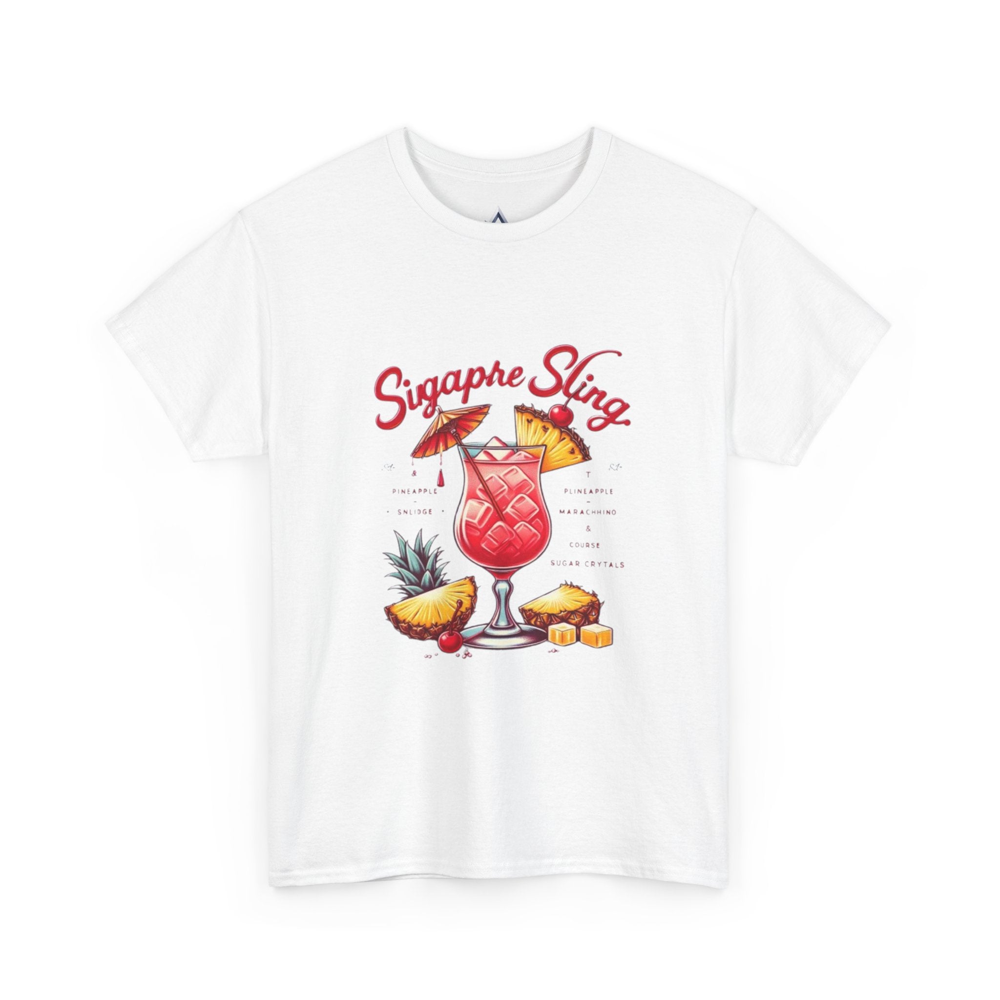 Sigapre Sling Cocktail Unisex Heavy Cotton Tee