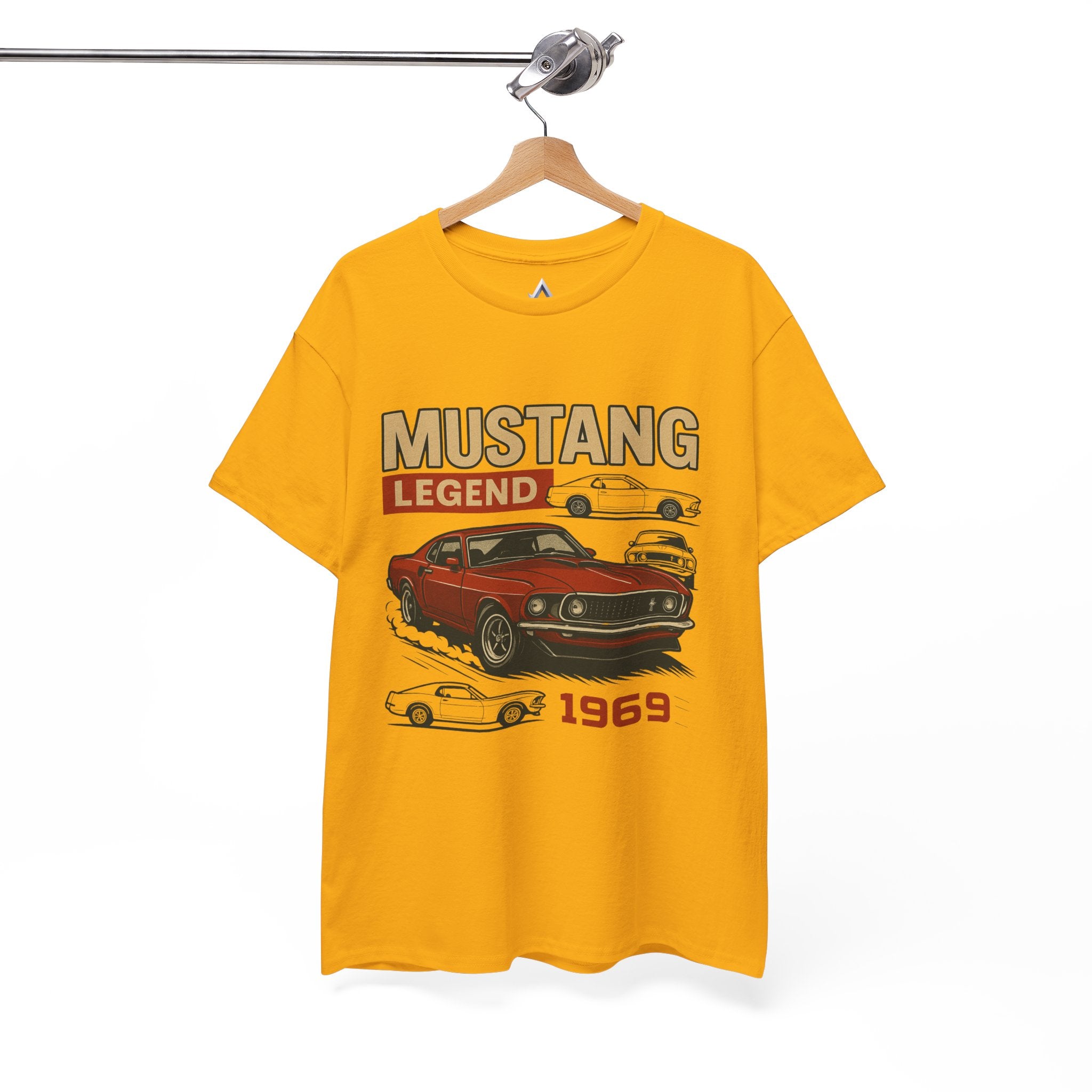 1969 Mustang Legend Unisex Heavy Cotton Tee