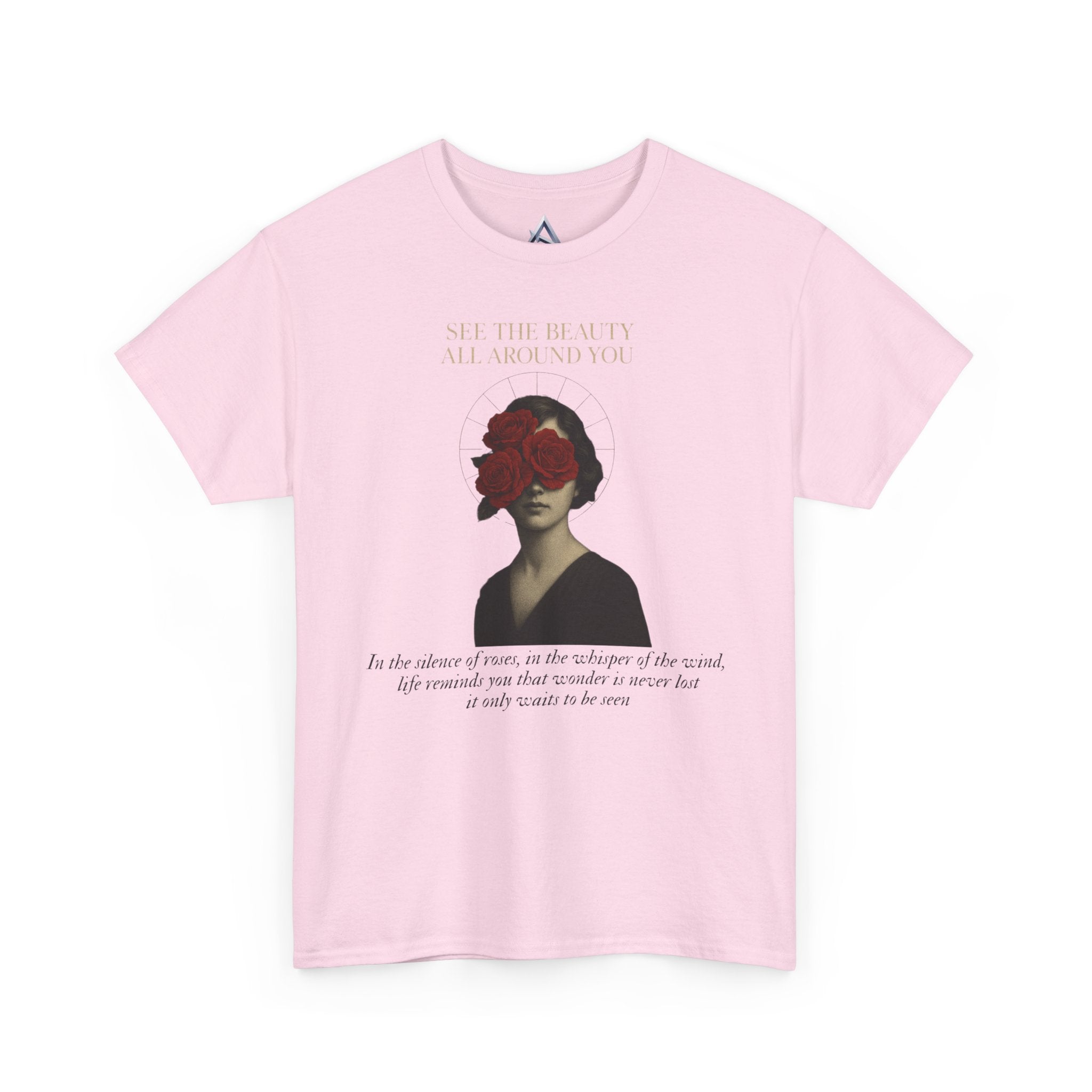 Artistic Floral Heavy Cotton Tee