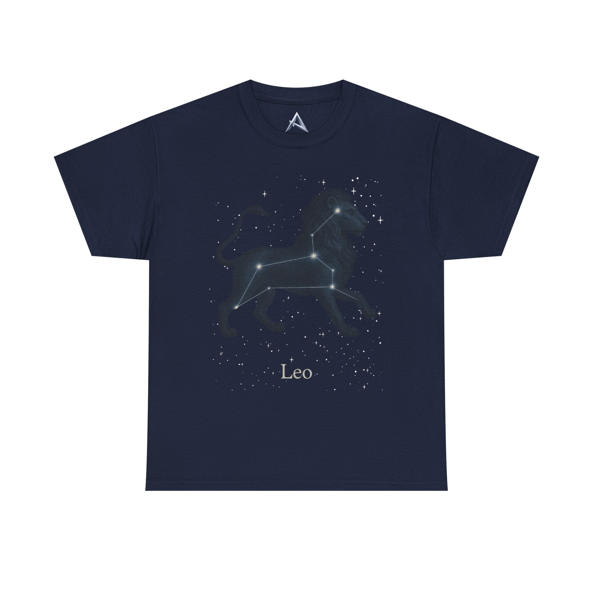 Leo Constellation Zodiac Heavy Cotton Tee