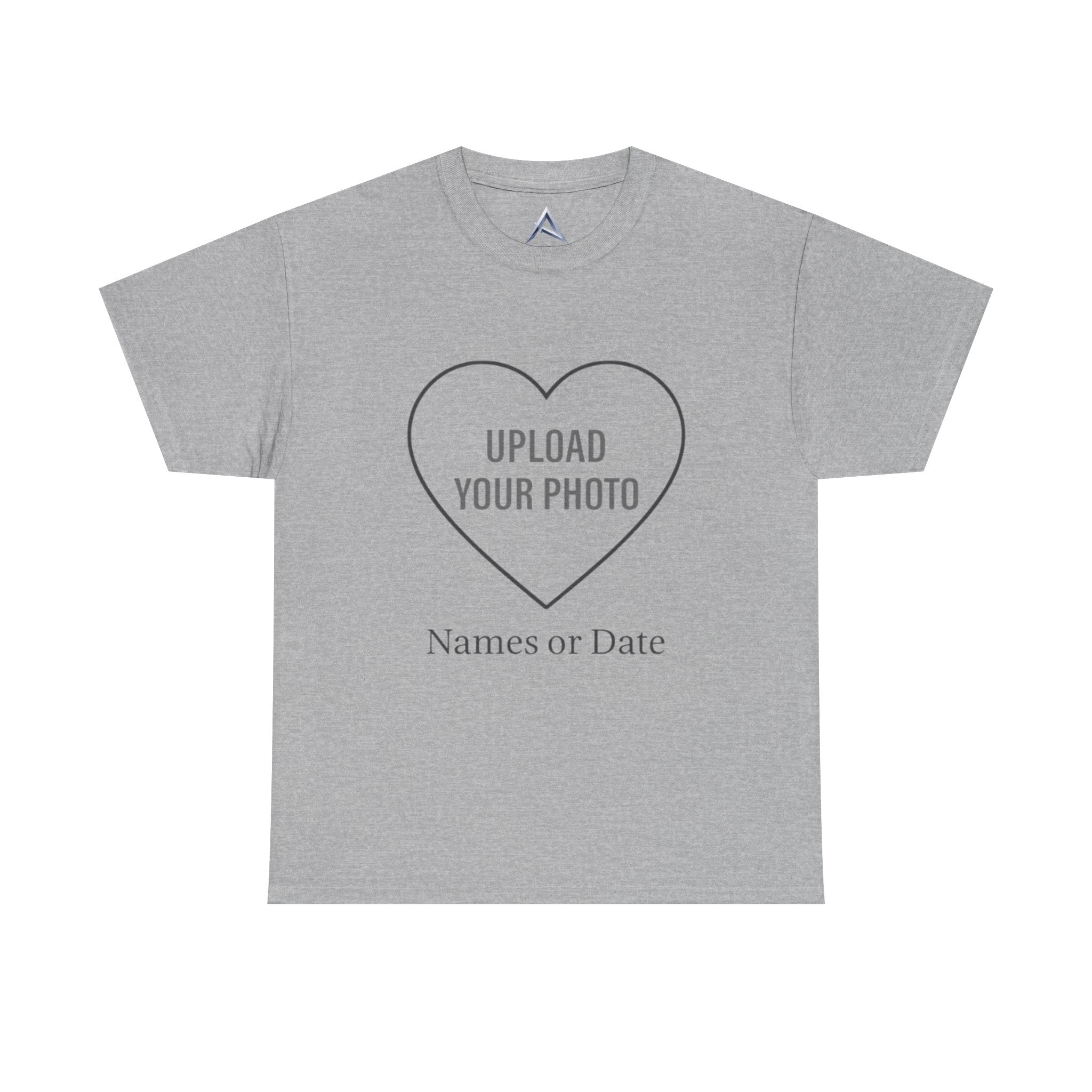 Photo Heart Custom - Heavy Cotton Tee