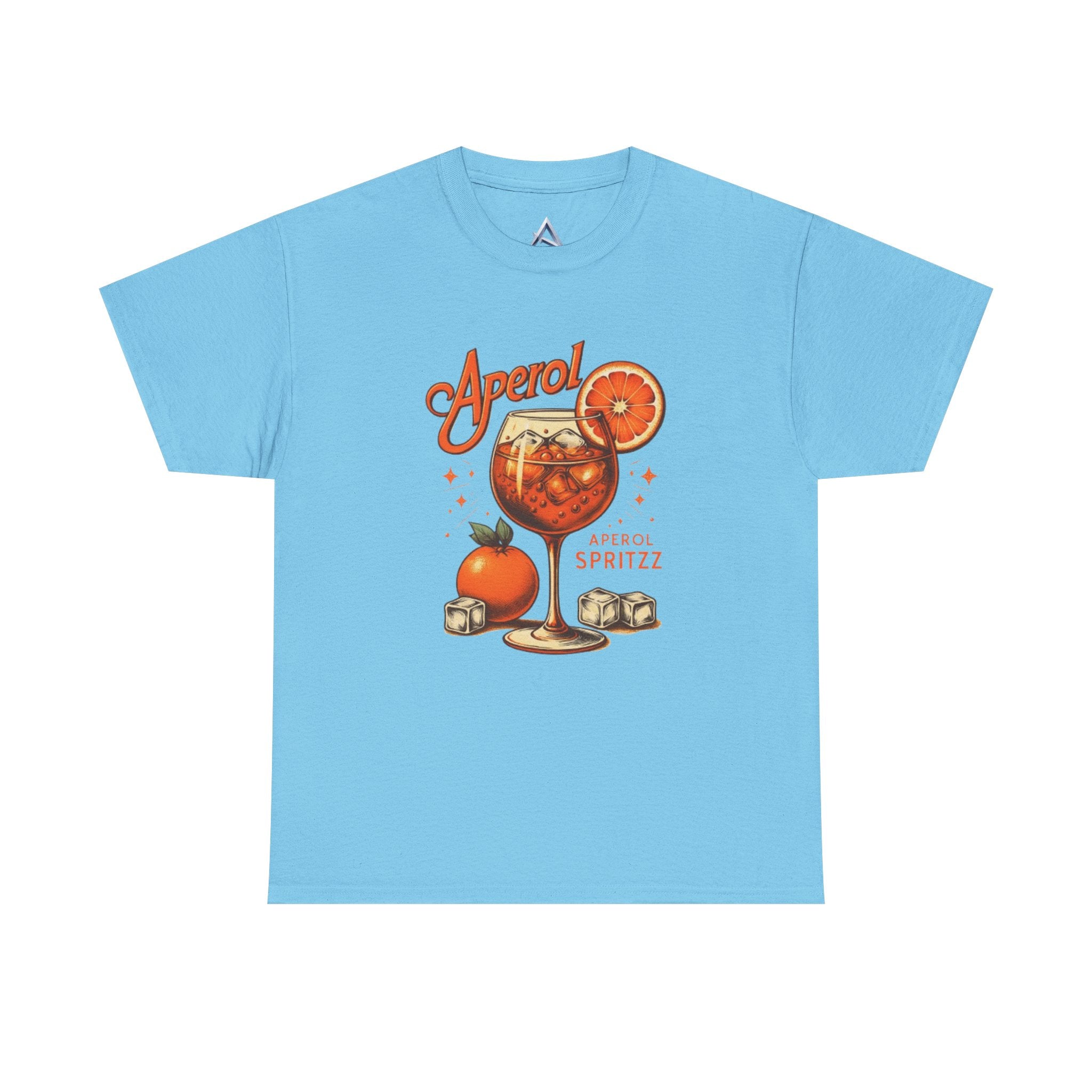 Aperol Spritz Cocktail Unisex Heavy Cotton Tee