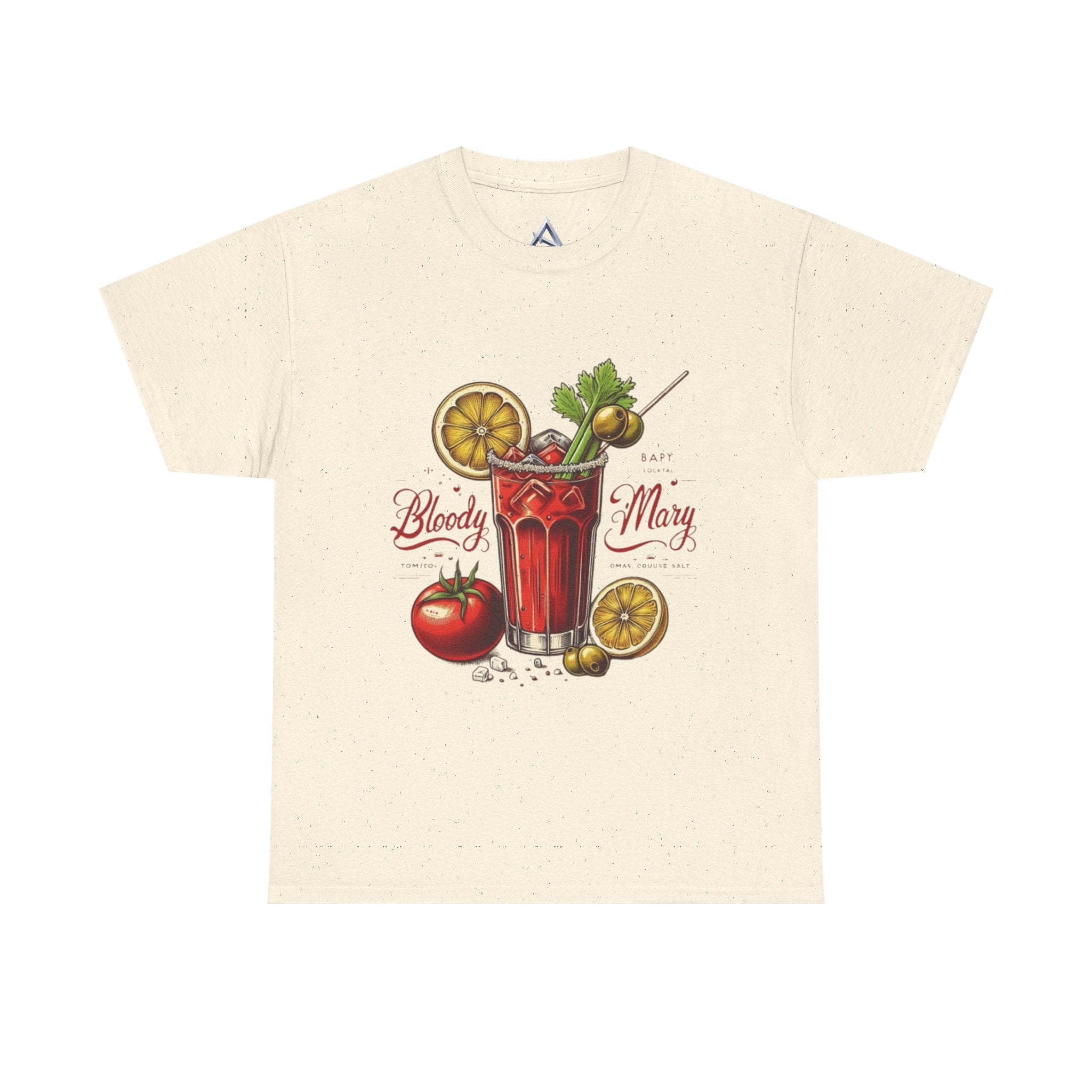 Bloody Mary Cocktail Unisex Heavy Cotton Tee
