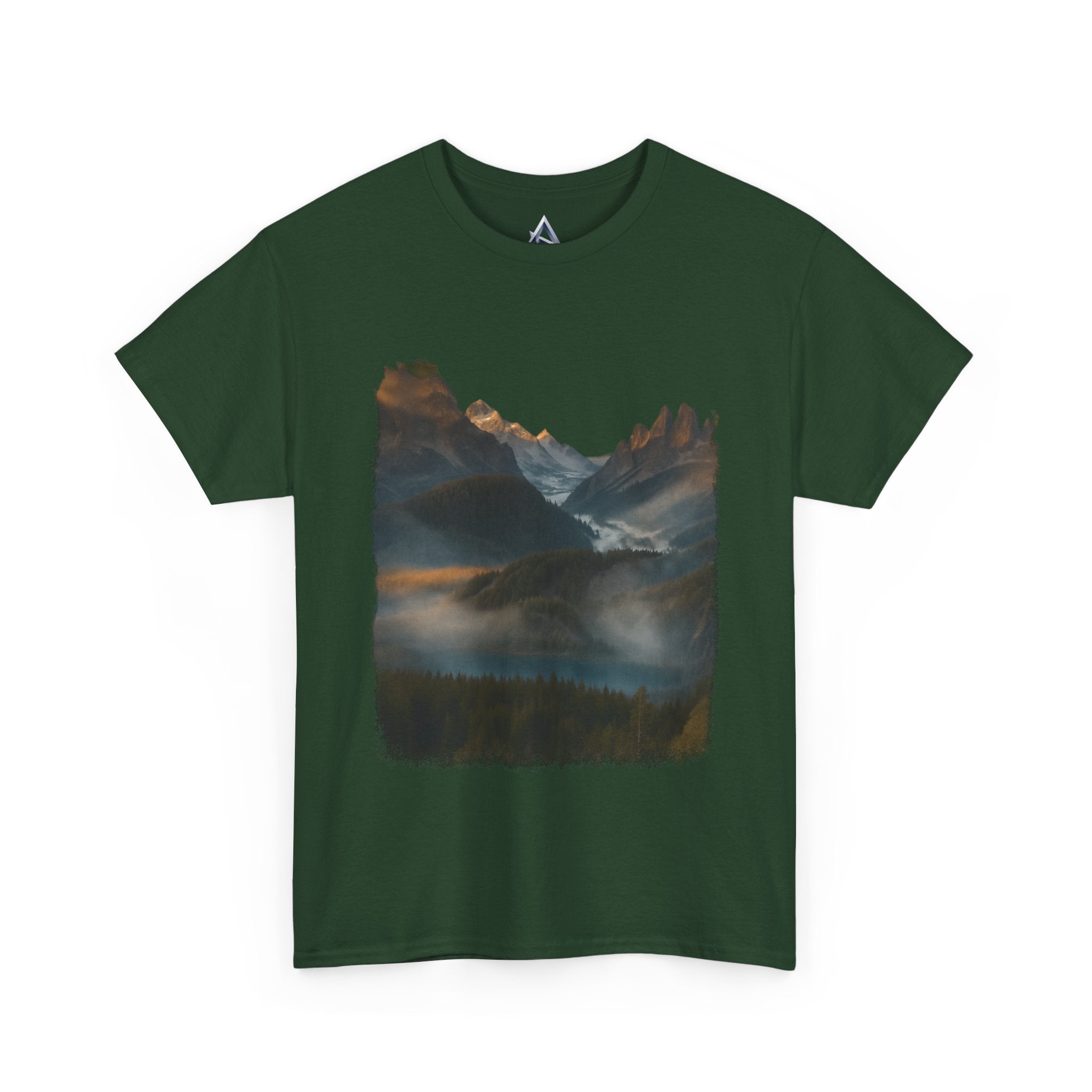 Nature-Inspired Unisex Heavy Cotton Tee