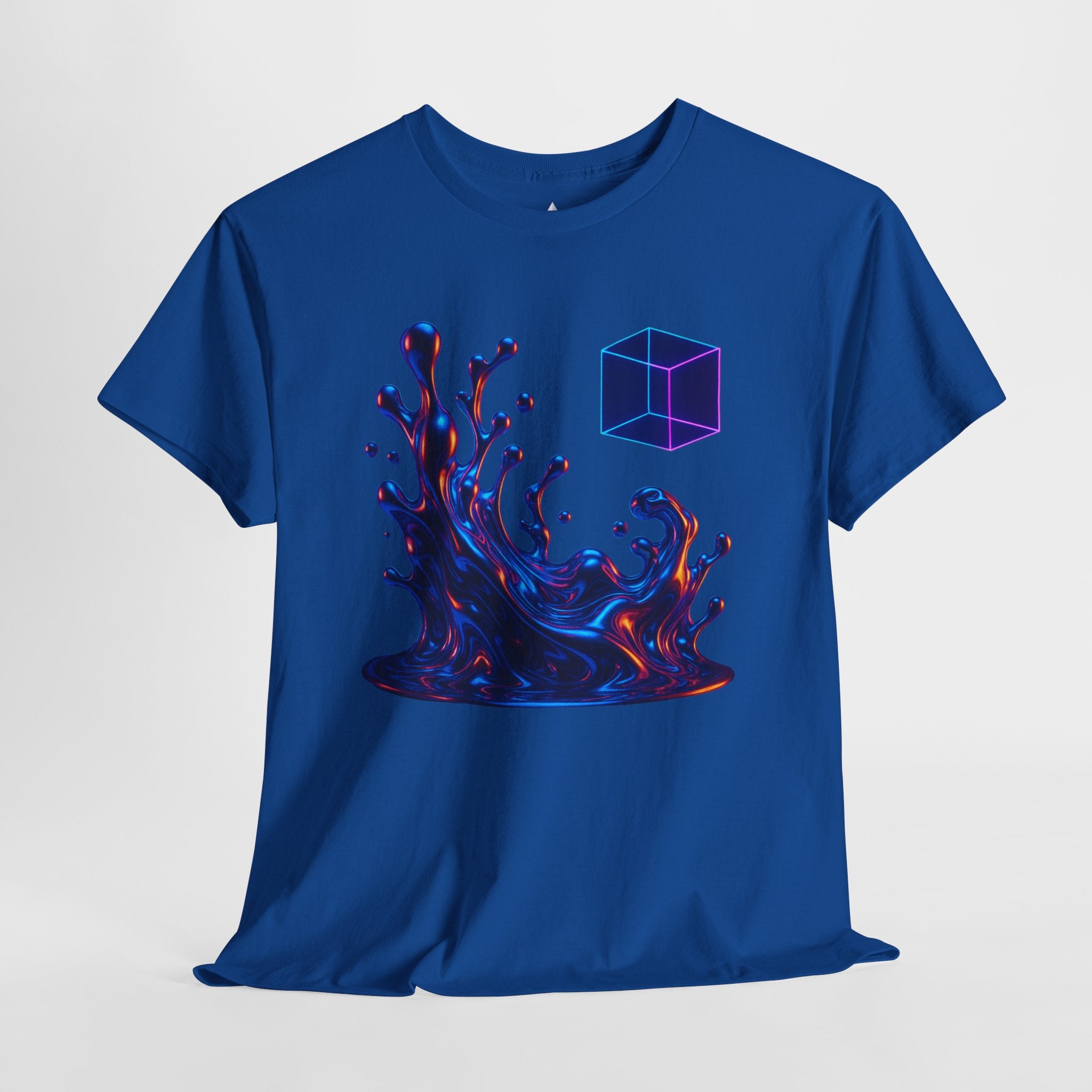 Vibrant Splash Art Unisex Heavy Cotton Tee