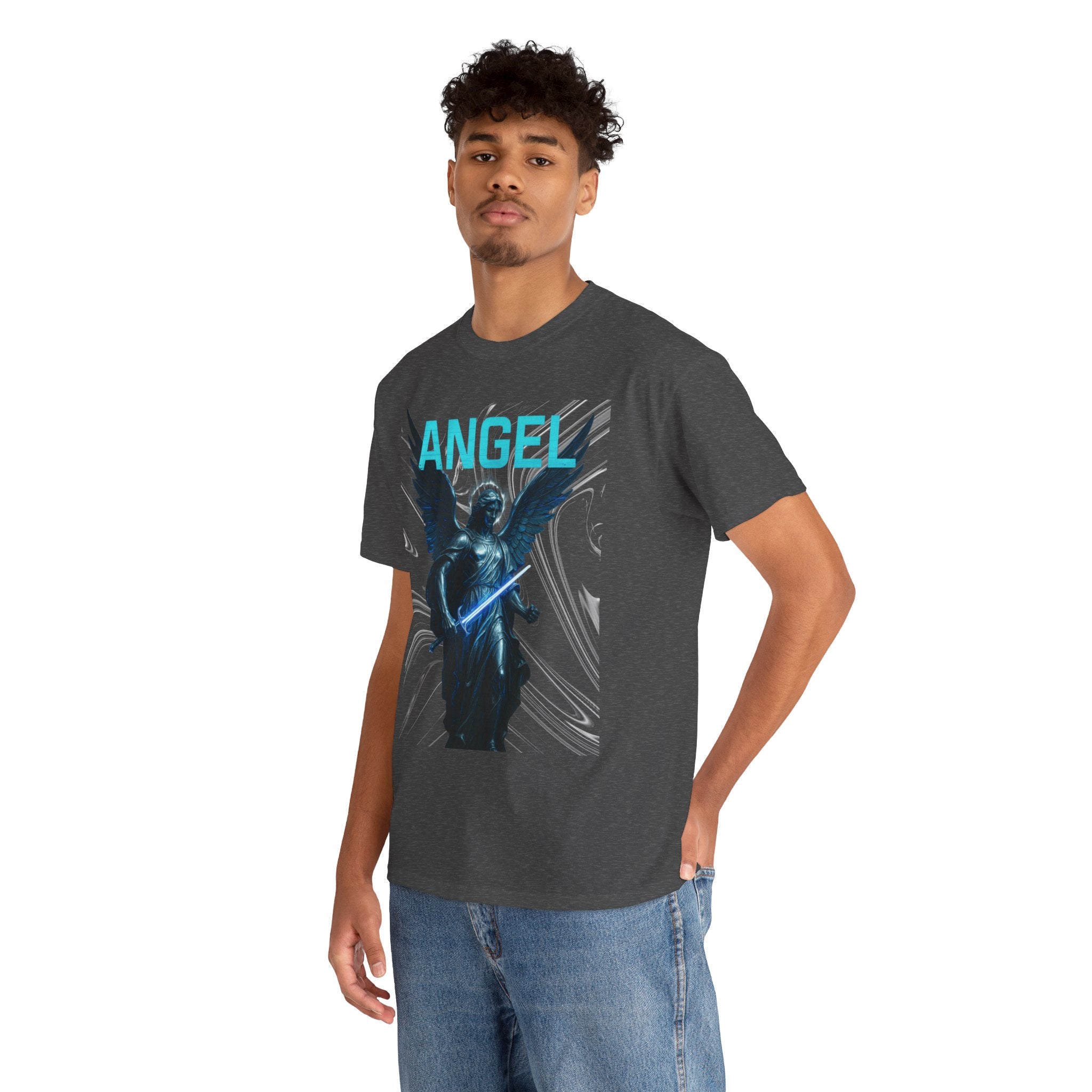 Angelic Warrior Unisex Heavy Cotton Tee