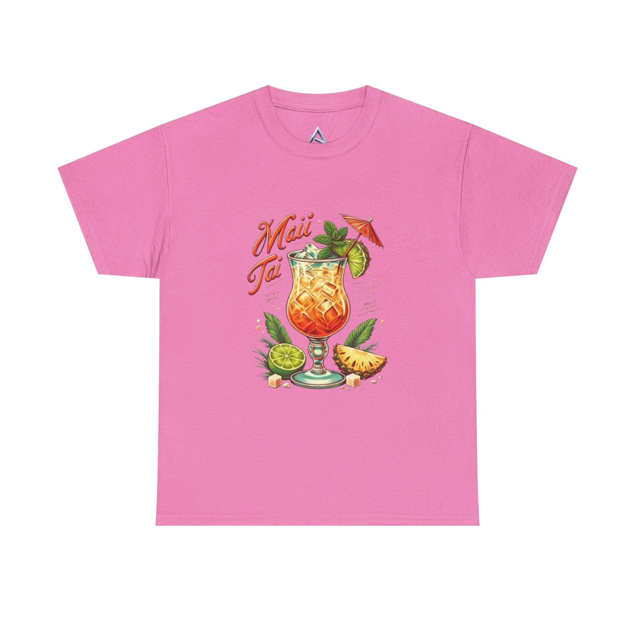 Maui Tai Cocktail Unisex Heavy Cotton Tee
