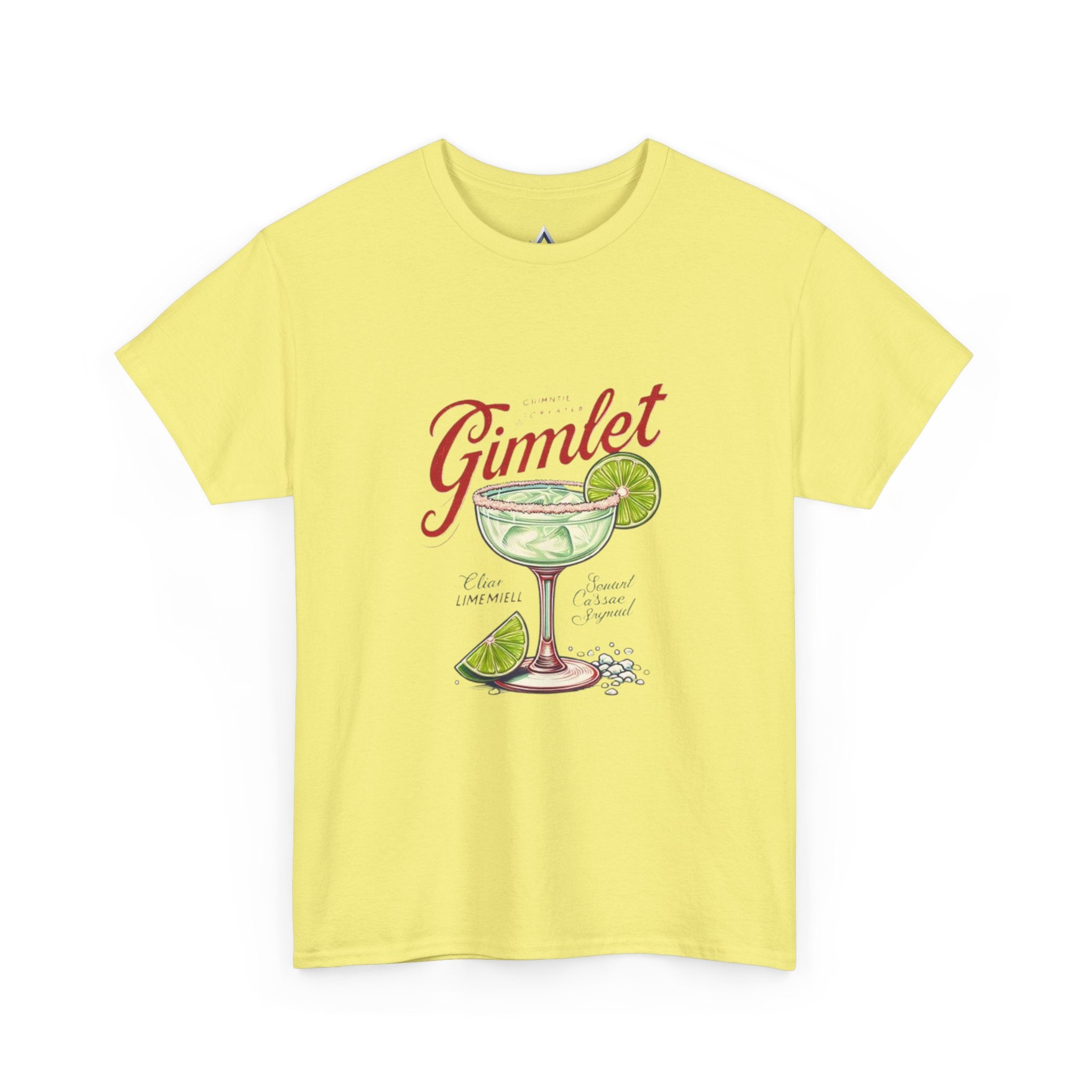 Gimlet Cocktail Unisex Heavy Cotton Tee