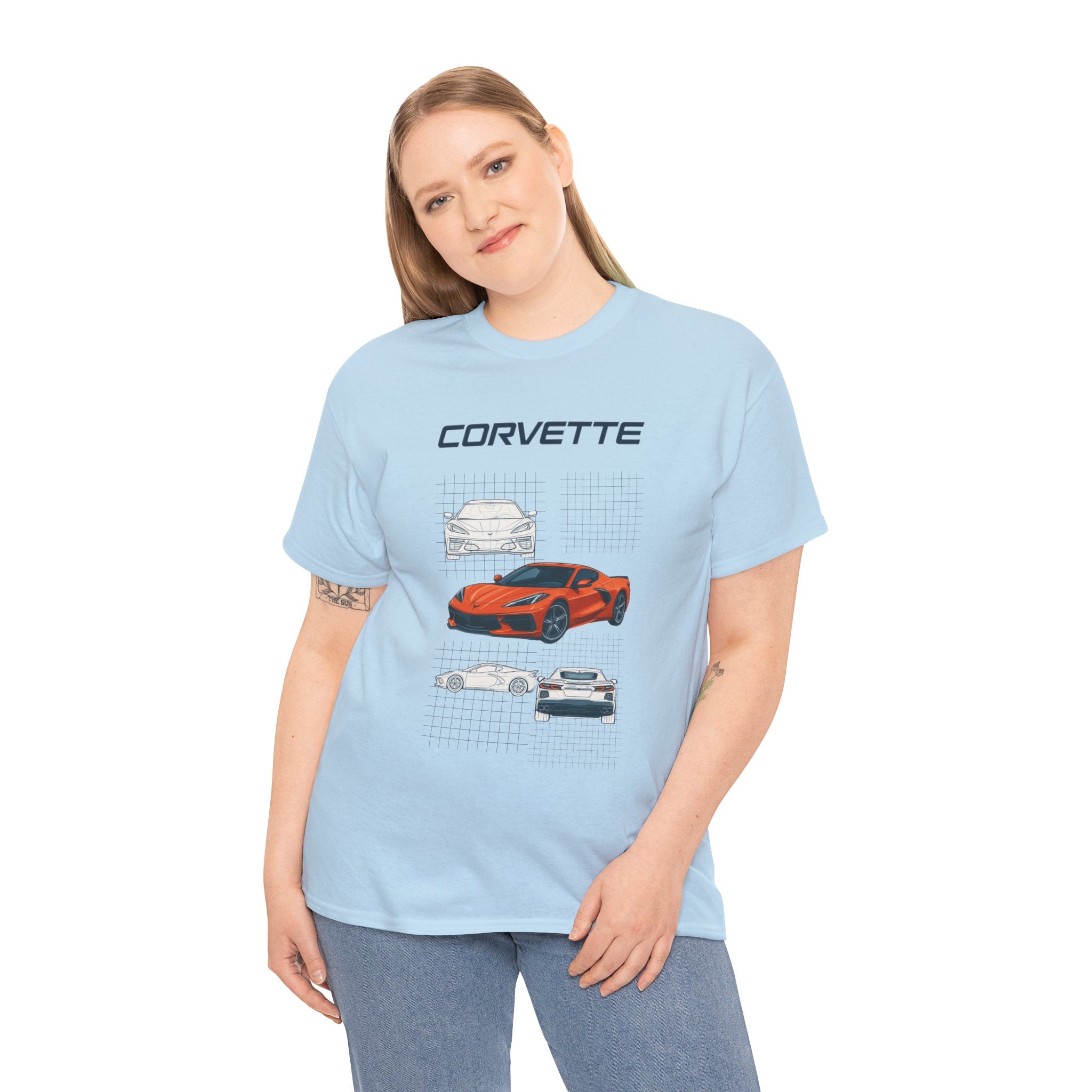 Corvette Enthusiast Heavy Cotton Tee
