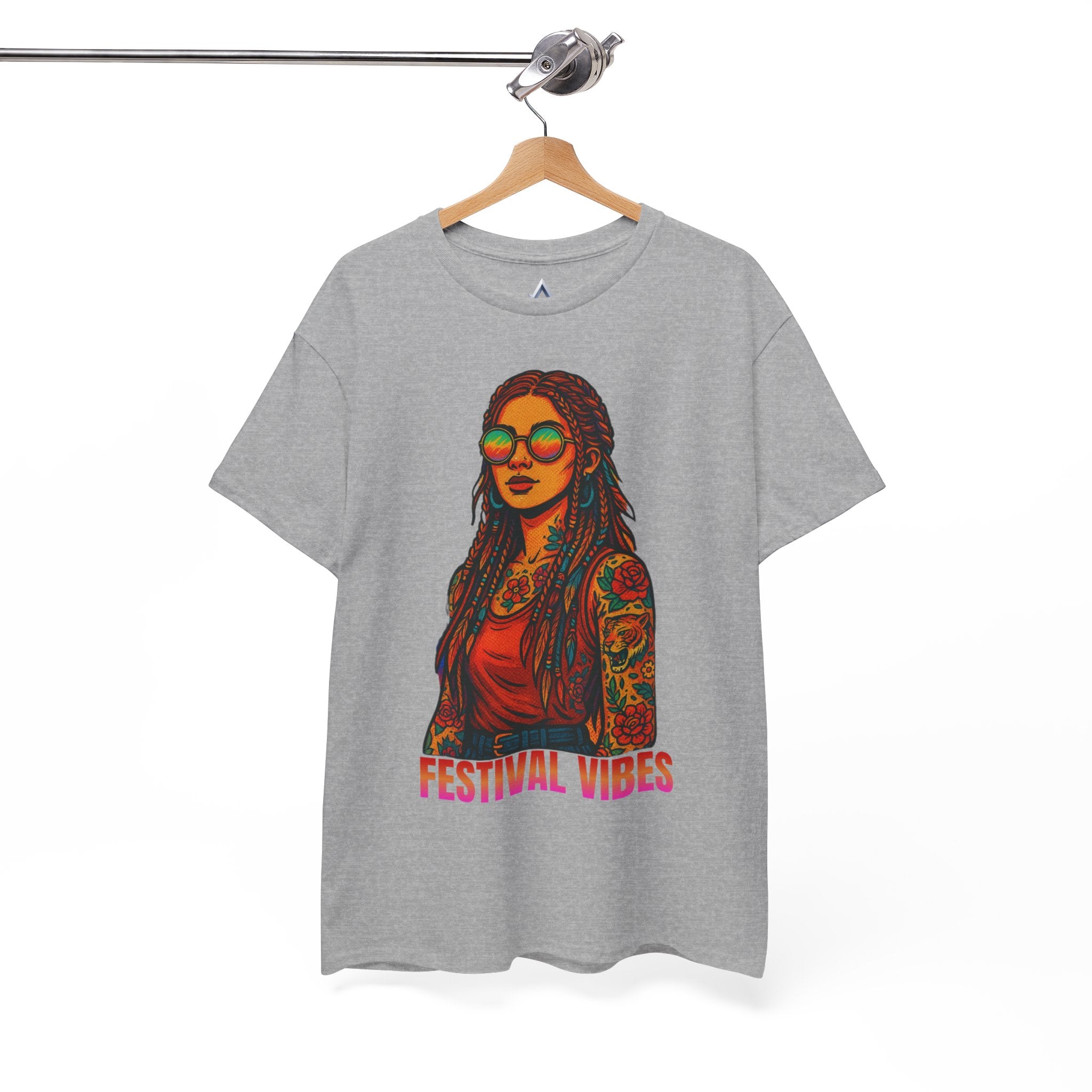 Festival Vibes Unisex Heavy Cotton Tee