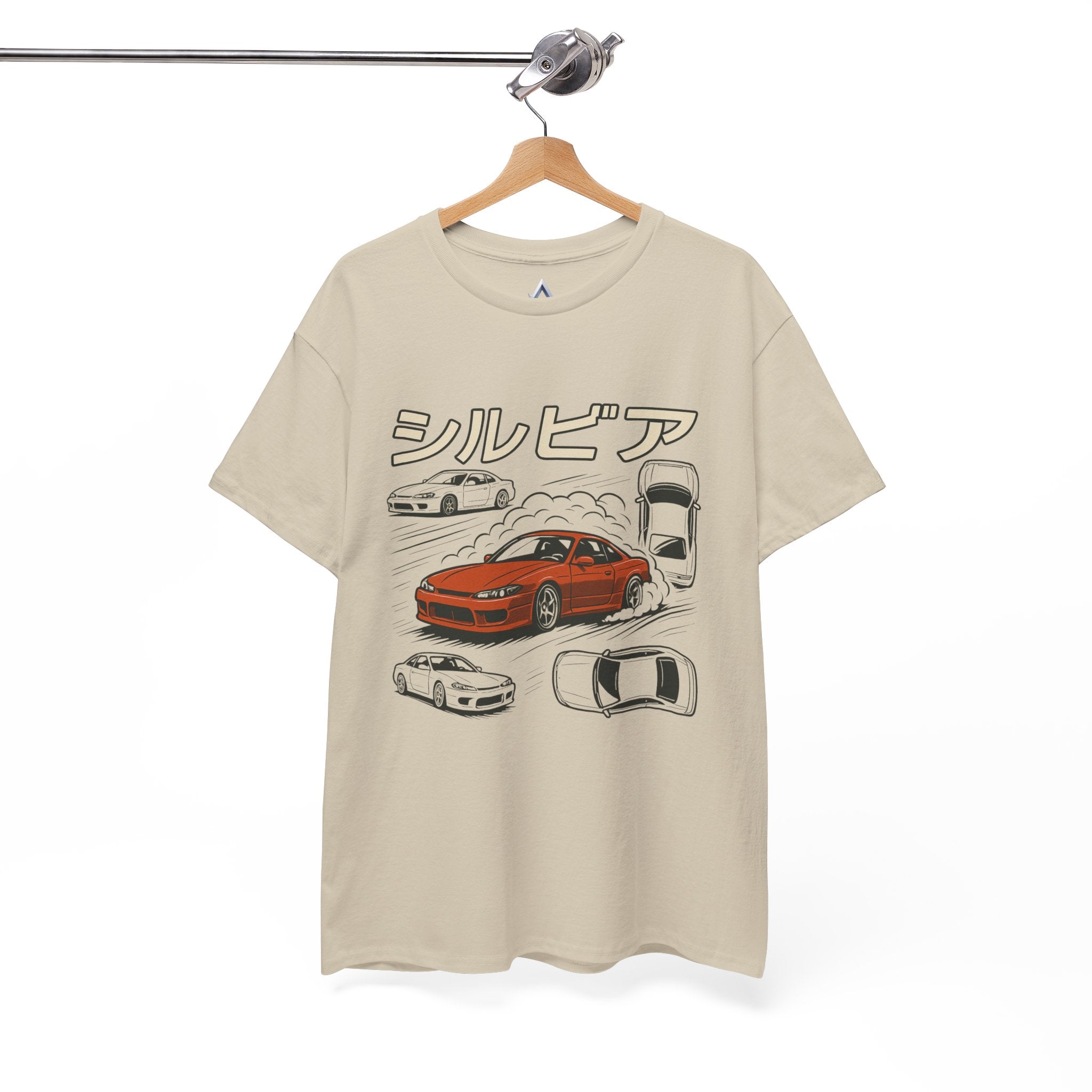 Stylish Car Graphic Unisex Heavy Cotton Tee
