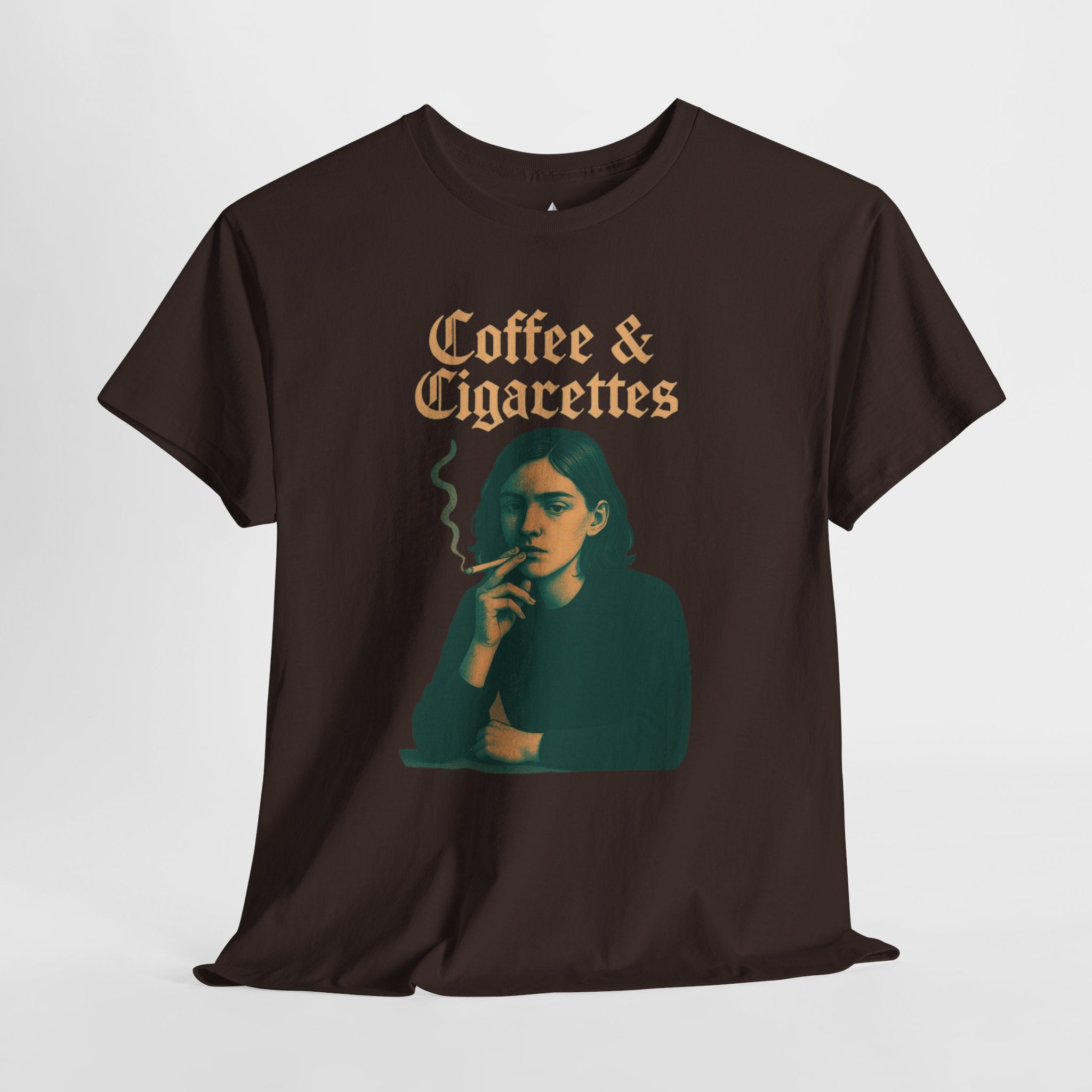 Chic Coffee & Cigarettes Heavy Cotton Tee