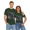 Nature-Inspired Unisex Heavy Cotton Tee, Outdoor, Adventure, Casual Wear, Gift for Nature Lovers, Hiking Merchandise