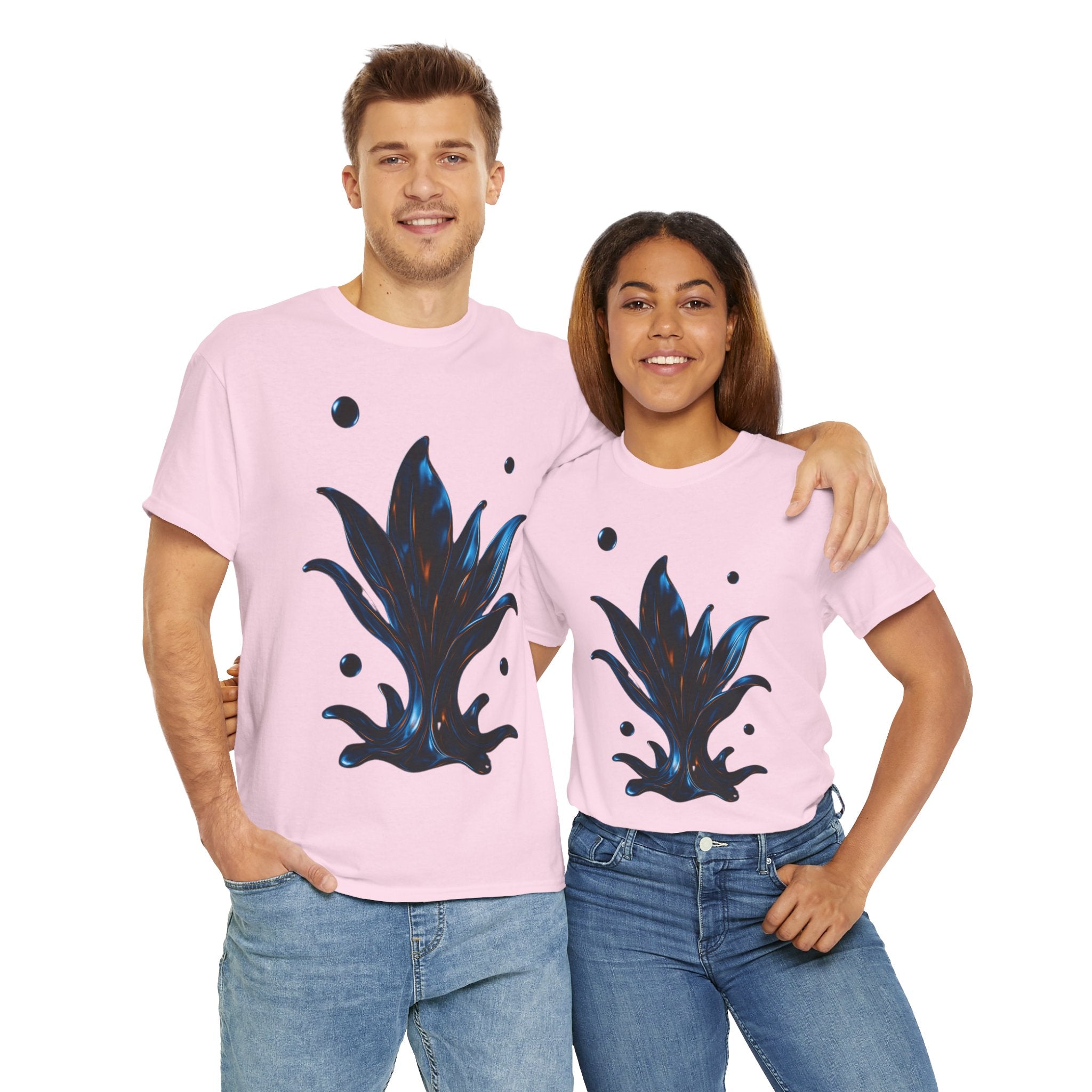 Plant-Inspired Graphic Unisex Heavy Cotton Tee