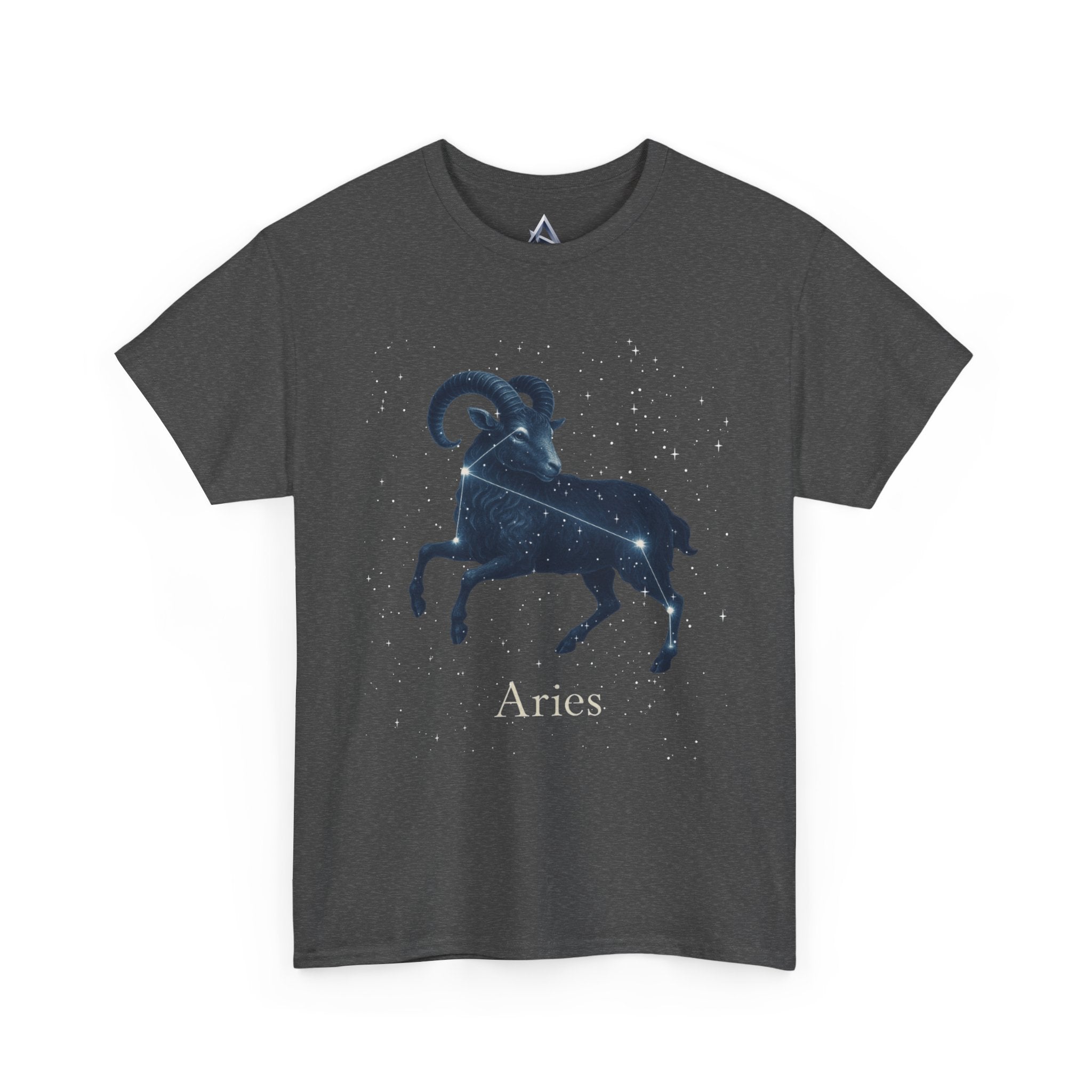 Aries Zodiac Unisex Heavy Cotton Tee