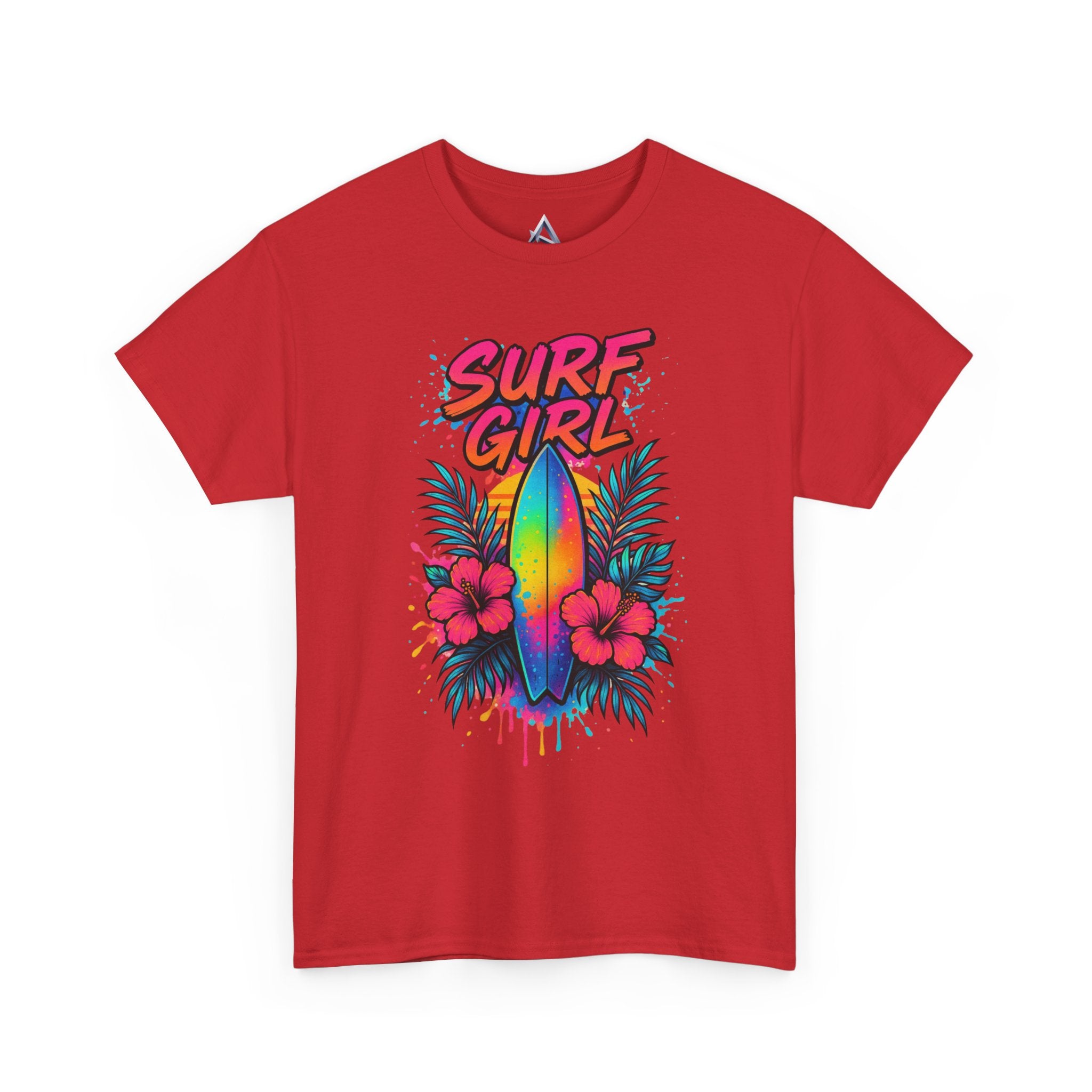 Surf Girl Vintage Heavy Cotton Tee