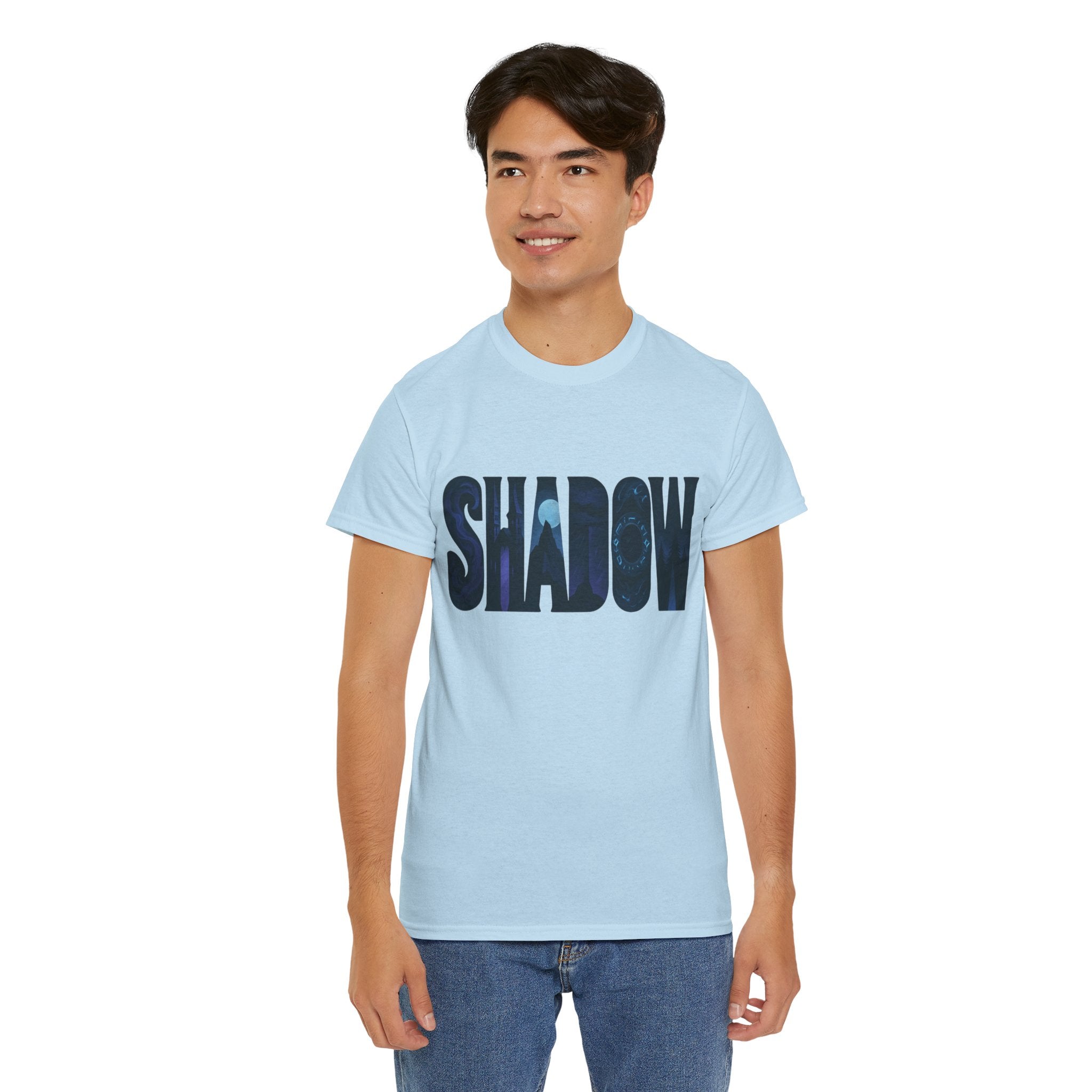 Shadow Graphic Unisex Heavy Cotton Tee