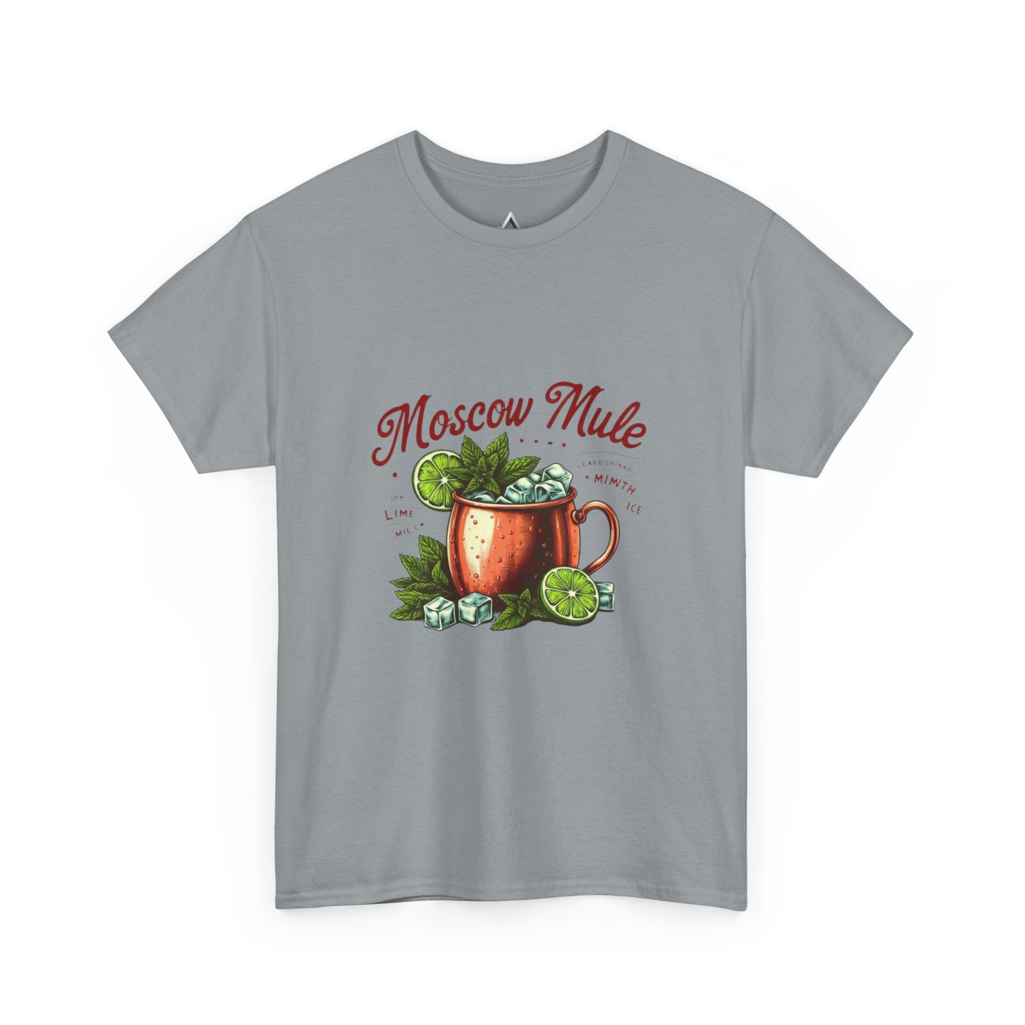 Moscow Mule Cocktail Unisex Heavy Cotton Tee