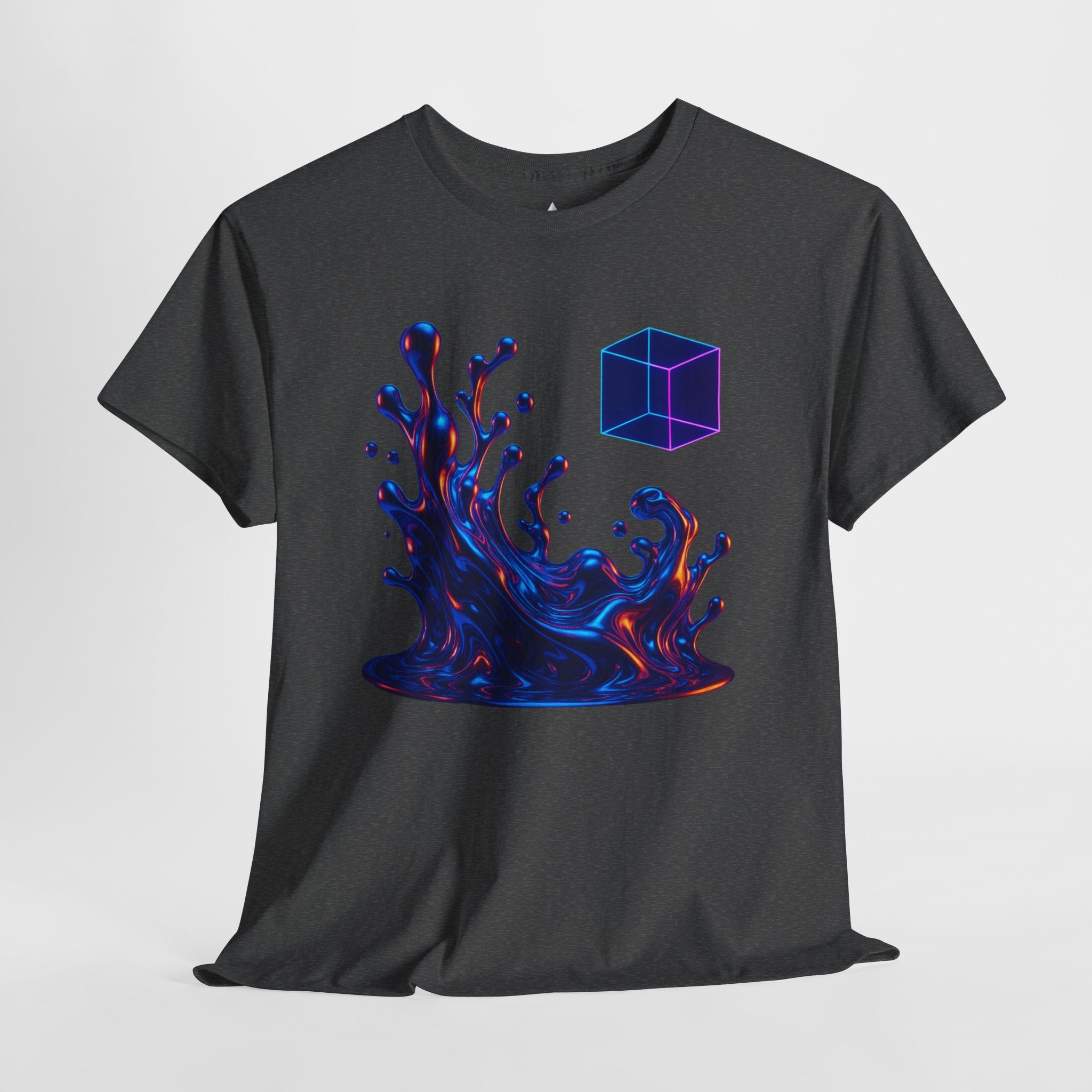 Vibrant Splash Art Unisex Heavy Cotton Tee