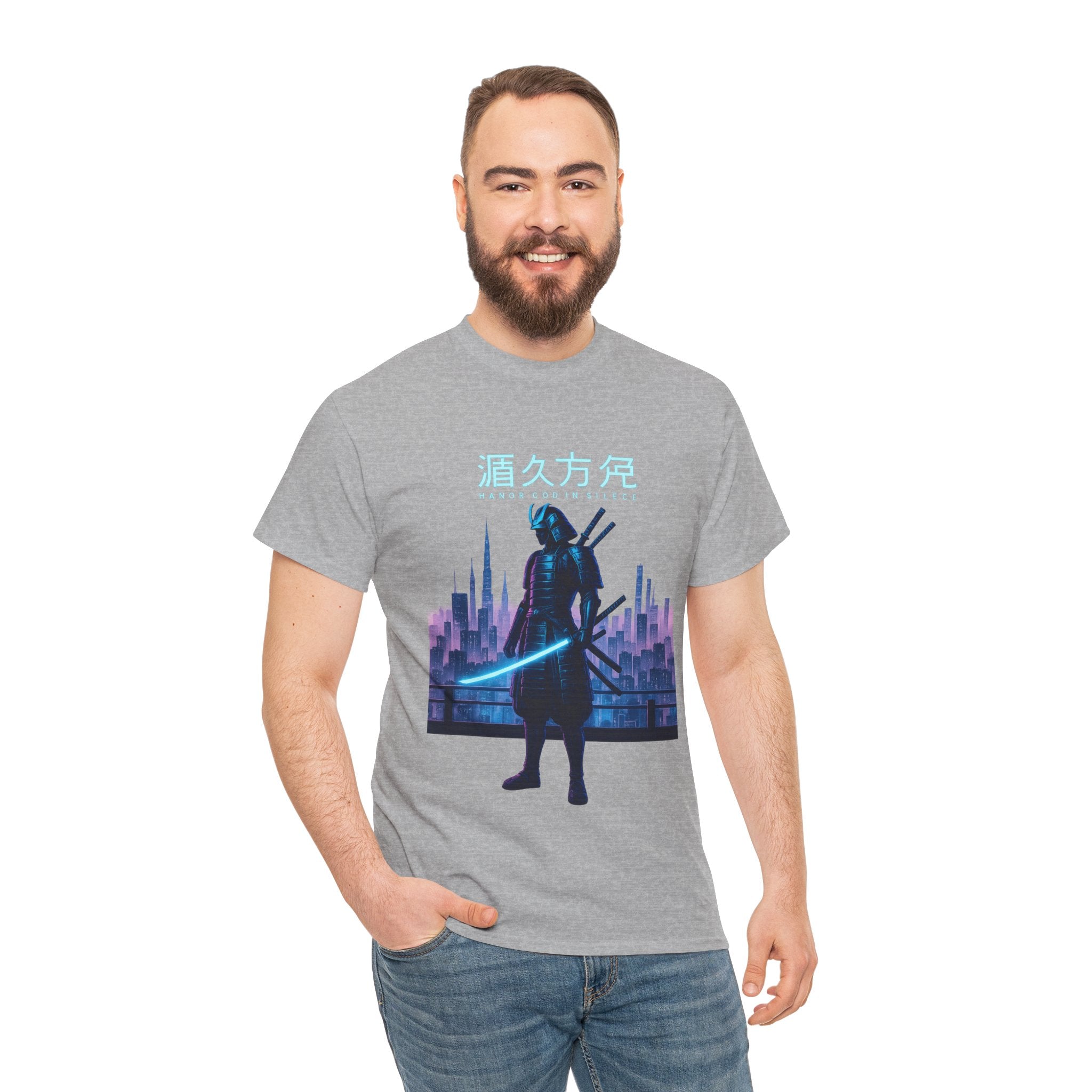 Retro Samurai Heavy Cotton Tee