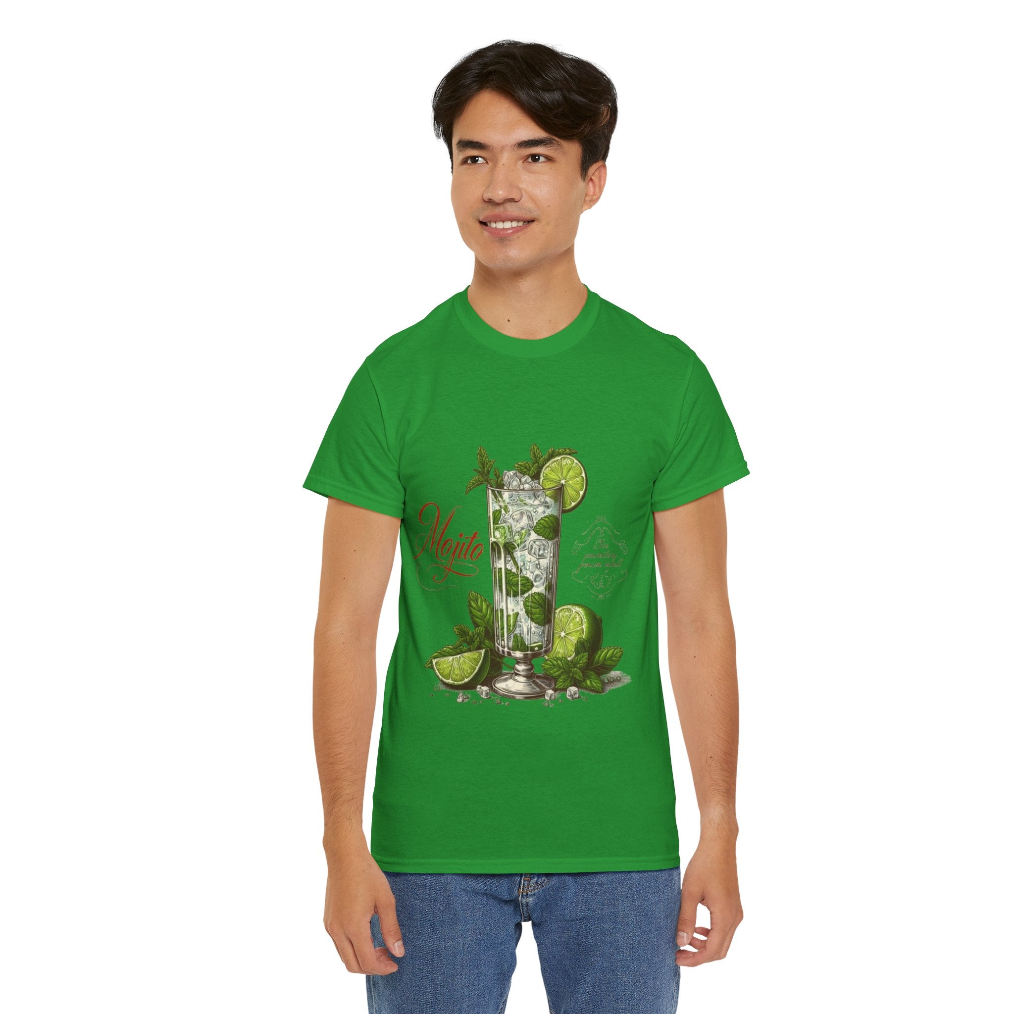 Mojito Cocktail Unisex Heavy Cotton Tee