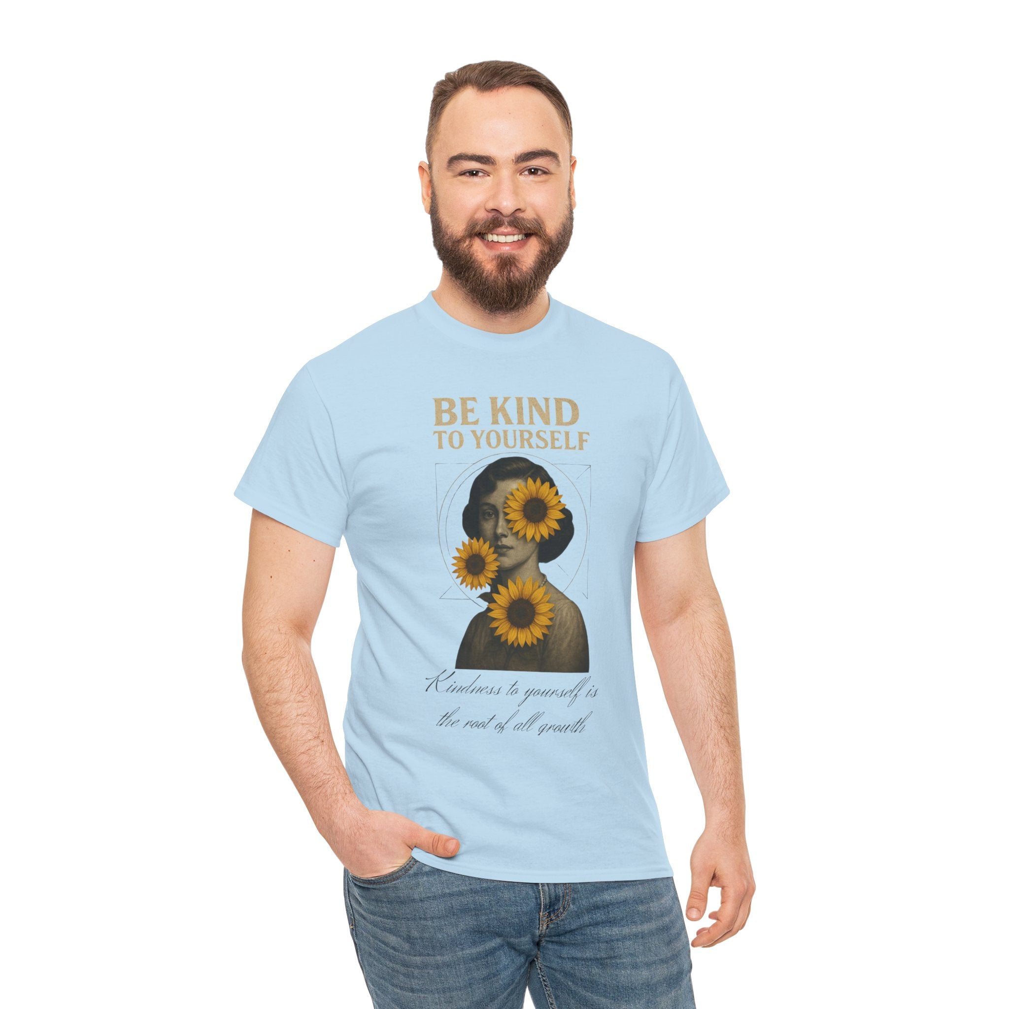 Be Kind to Yourself Unisex  Heavy Cotton Tee