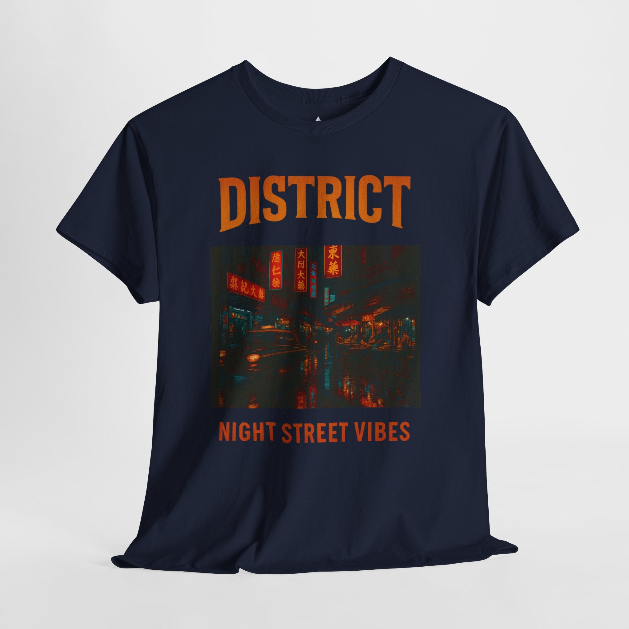 District Night Street Vibes Unisex Heavy Cotton Tee