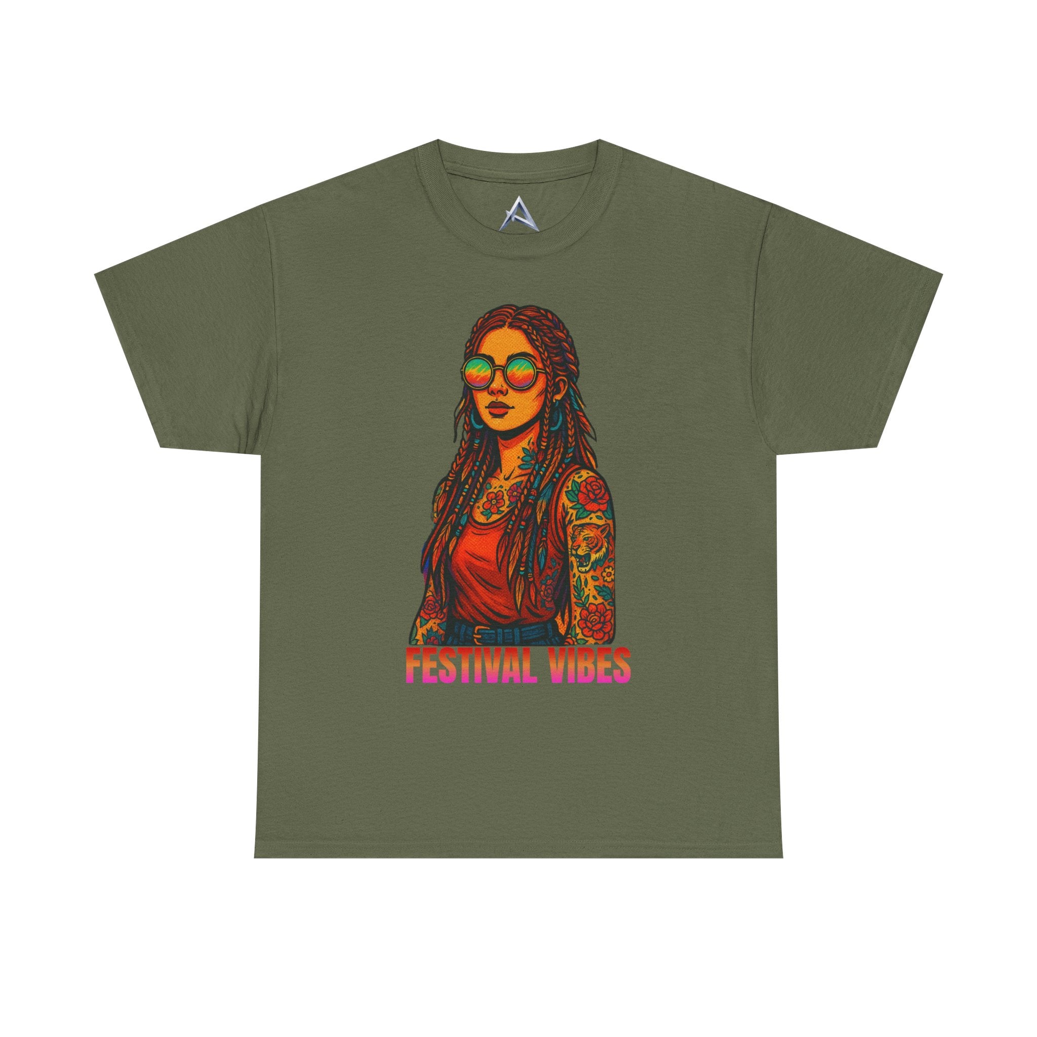 Festival Vibes Unisex Heavy Cotton Tee