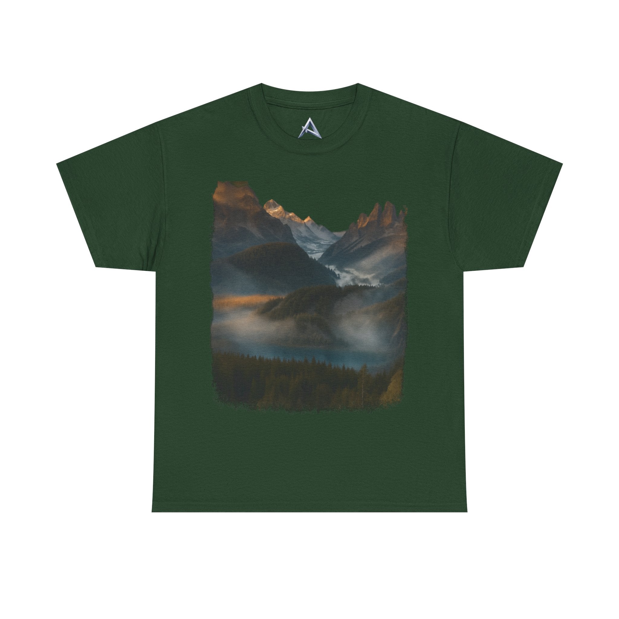 Nature-Inspired Unisex Heavy Cotton Tee, Outdoor, Adventure, Casual Wear, Gift for Nature Lovers, Hiking Merchandise