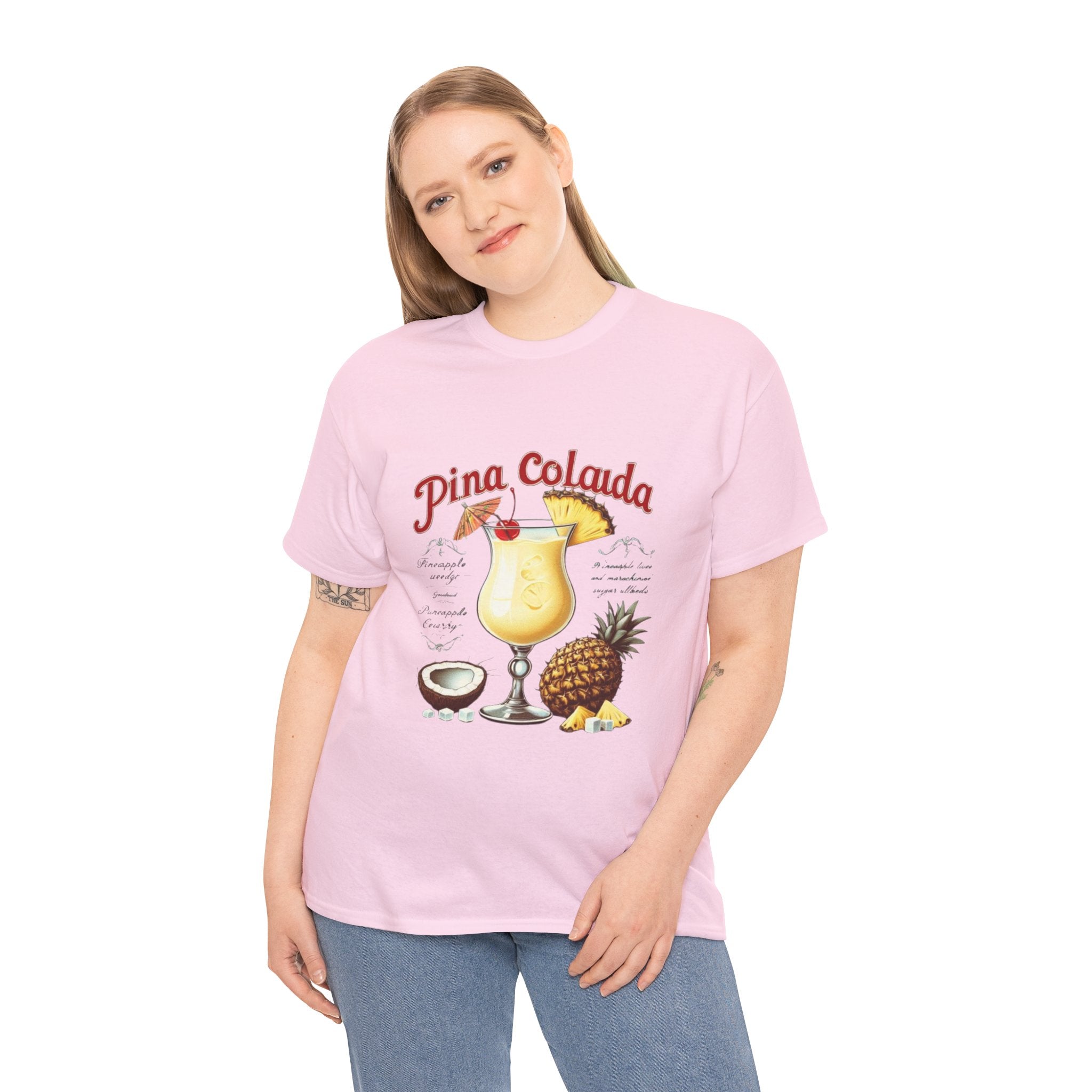 Pina Colada Unisex Heavy Cotton Tee