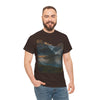 Nature-Inspired Unisex Heavy Cotton Tee, Outdoor, Adventure, Casual Wear, Gift for Nature Lovers, Hiking Merchandise