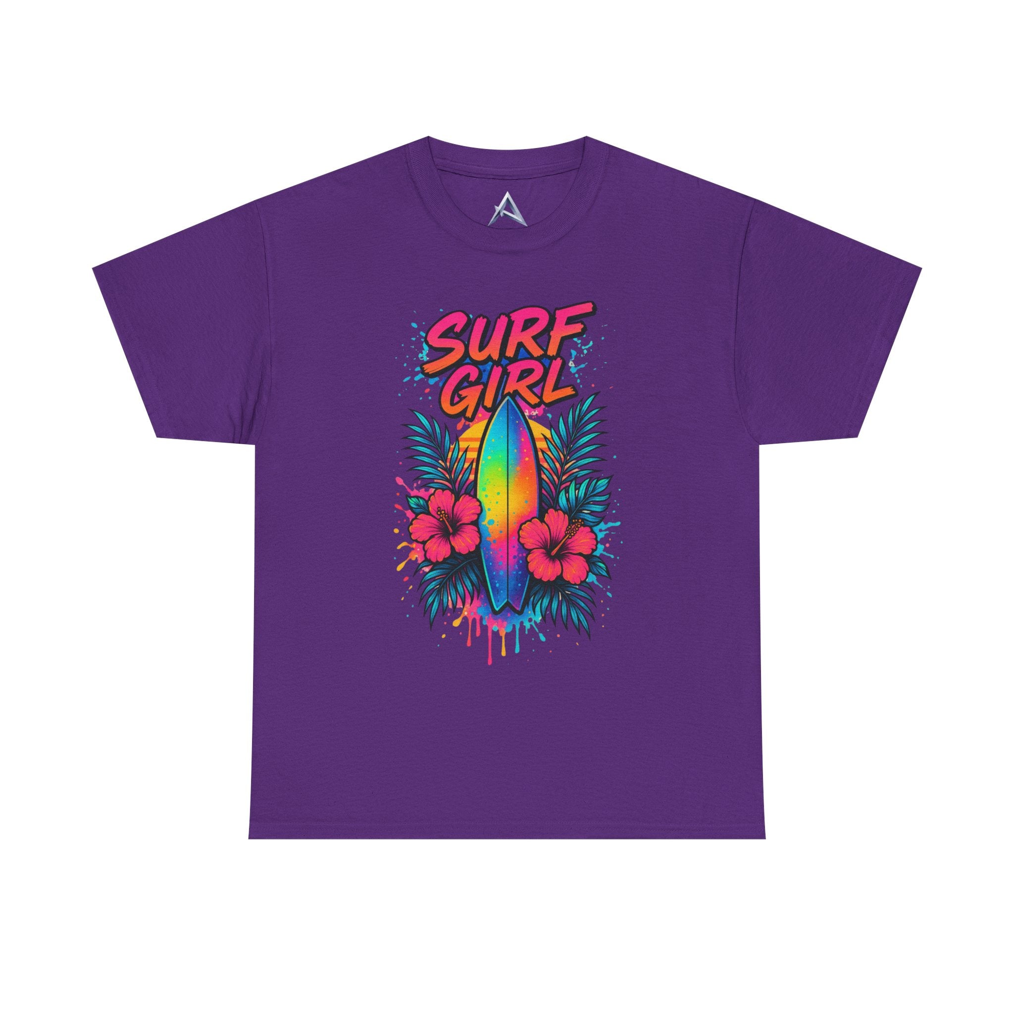Surf Girl Vintage Heavy Cotton Tee