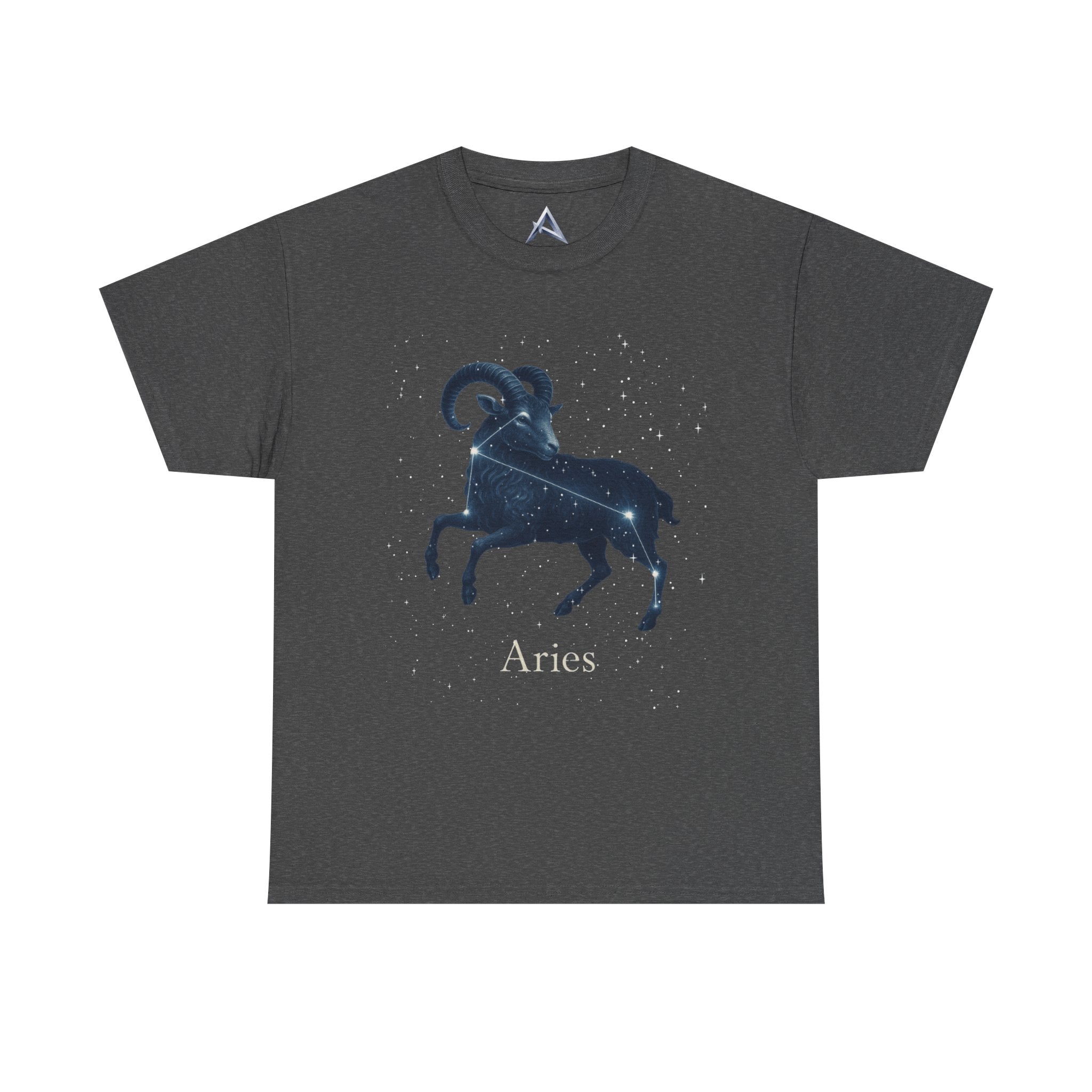 Aries Zodiac Unisex Heavy Cotton Tee