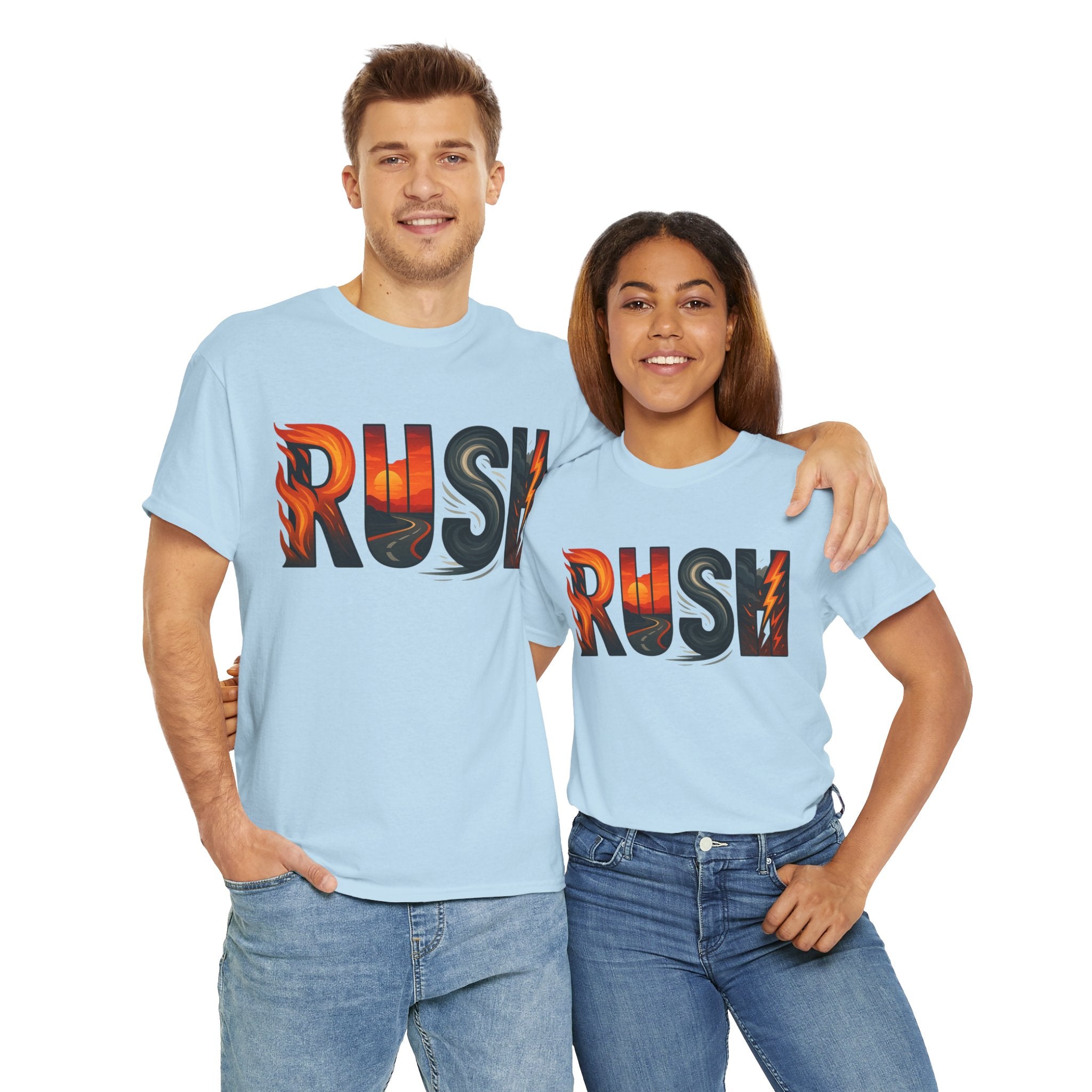 Rush Graphic Unisex Heavy Cotton Tee