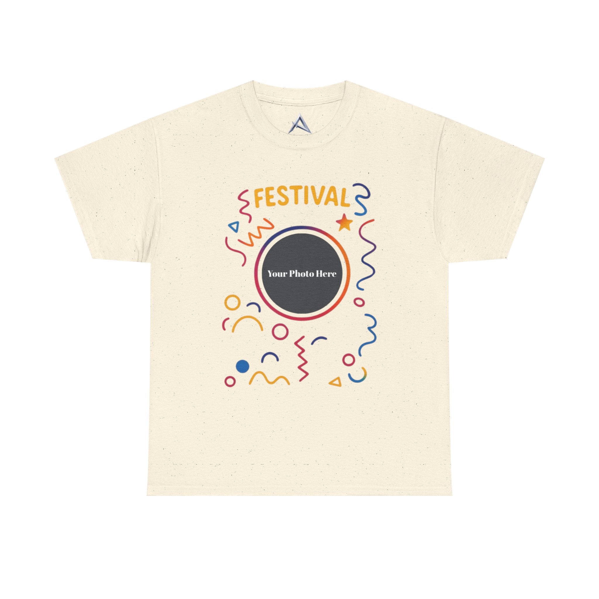 Festival Custom Photo Heavy Cotton Tee