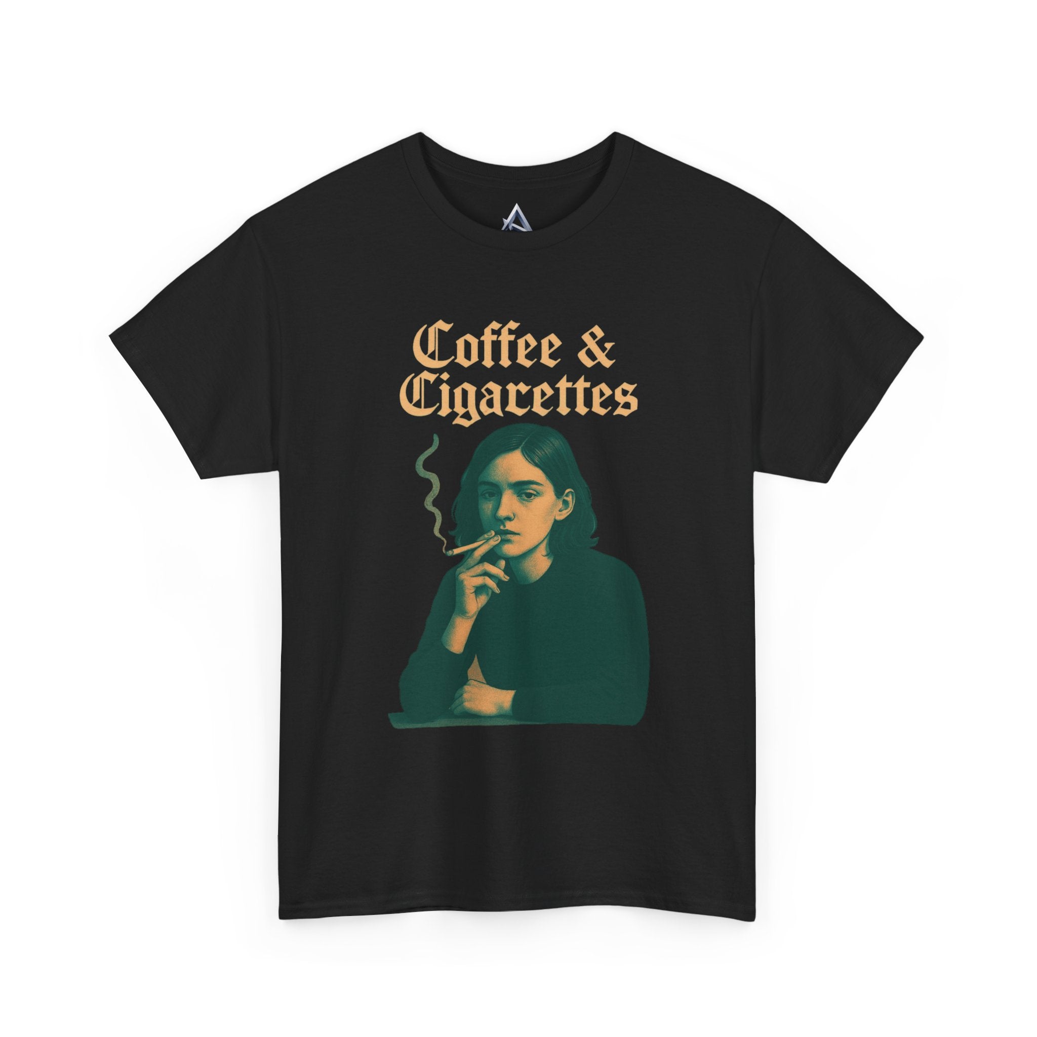 Chic Coffee & Cigarettes Heavy Cotton Tee