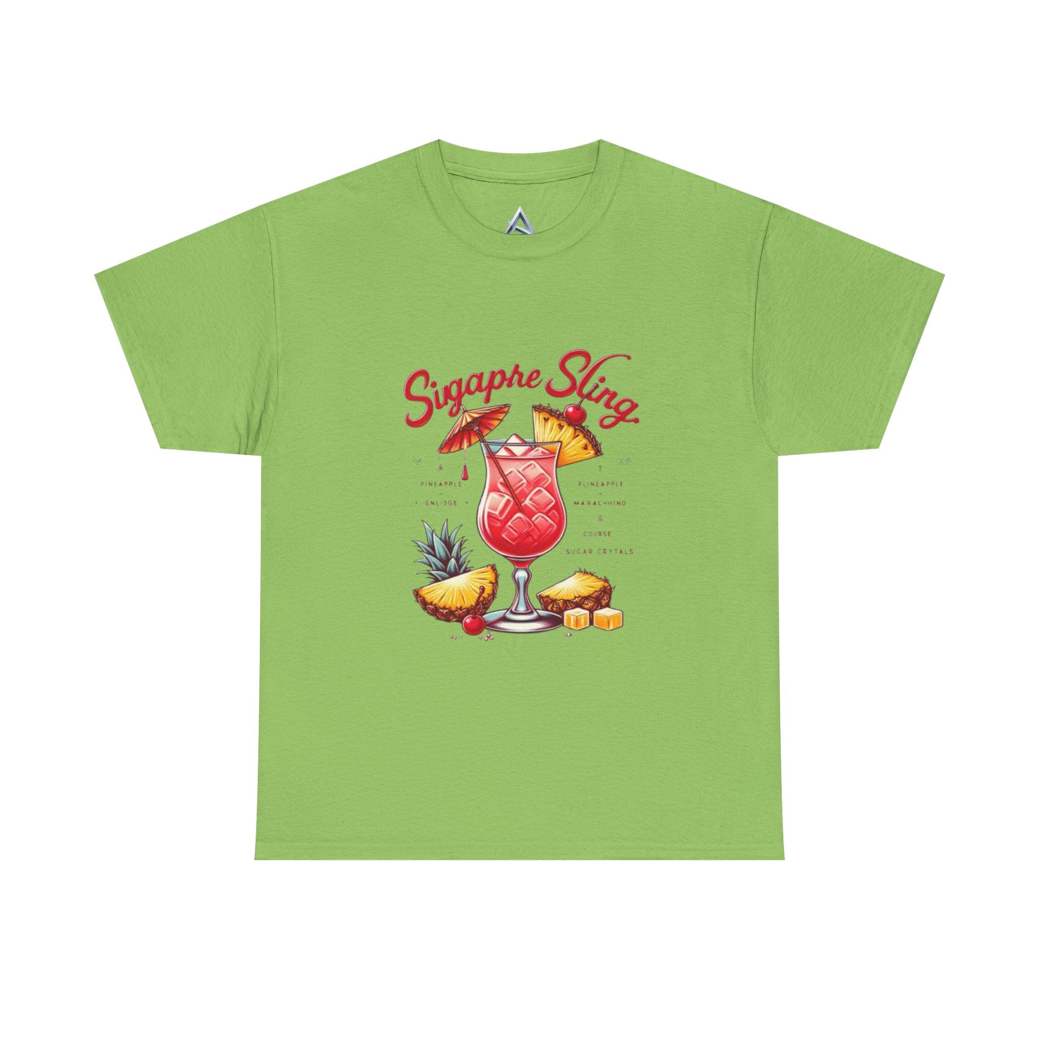 Sigapre Sling Cocktail Unisex Heavy Cotton Tee