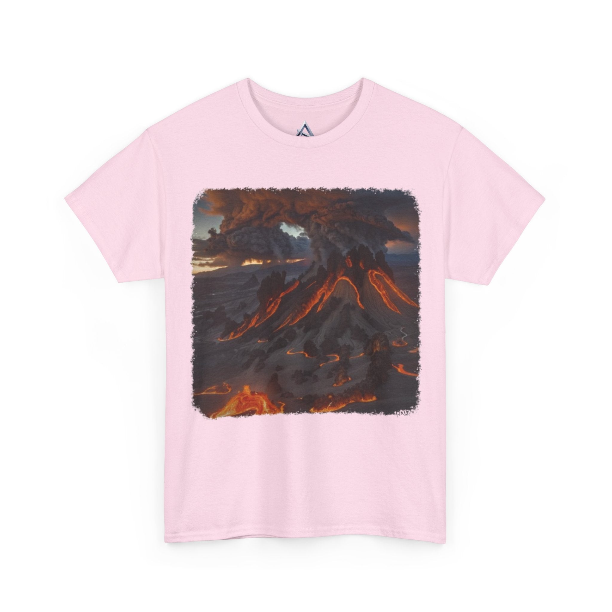 Volcanic Eruption Unisex Heavy Cotton Tee
