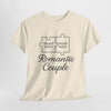 Romantic Couple Puzzle Custom Heavy Cotton Tee