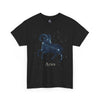 Aries Zodiac Unisex Heavy Cotton Tee