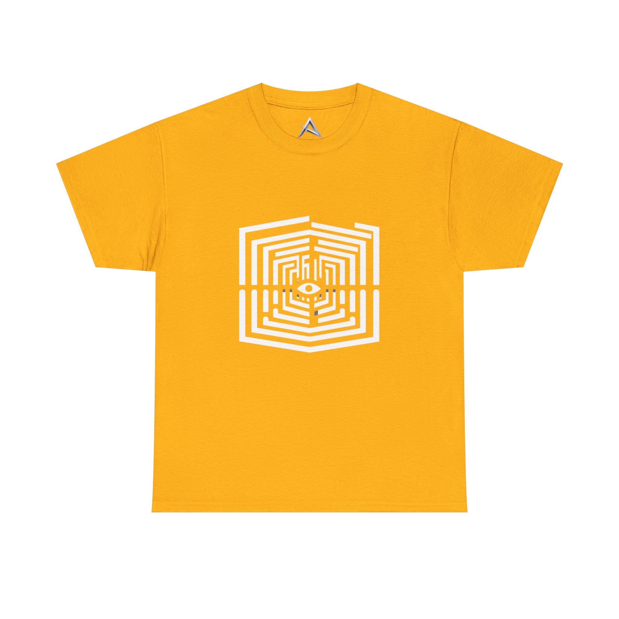 Geometric Maze Heavy Cotton Tee