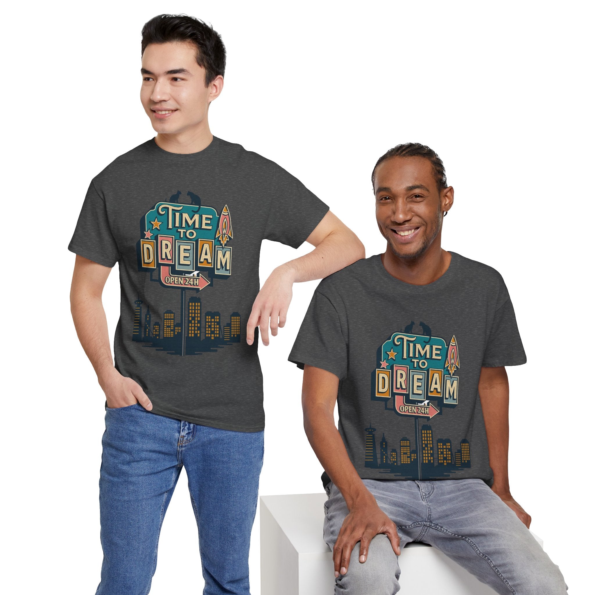 Dream Town Unisex Heavy Cotton Tee