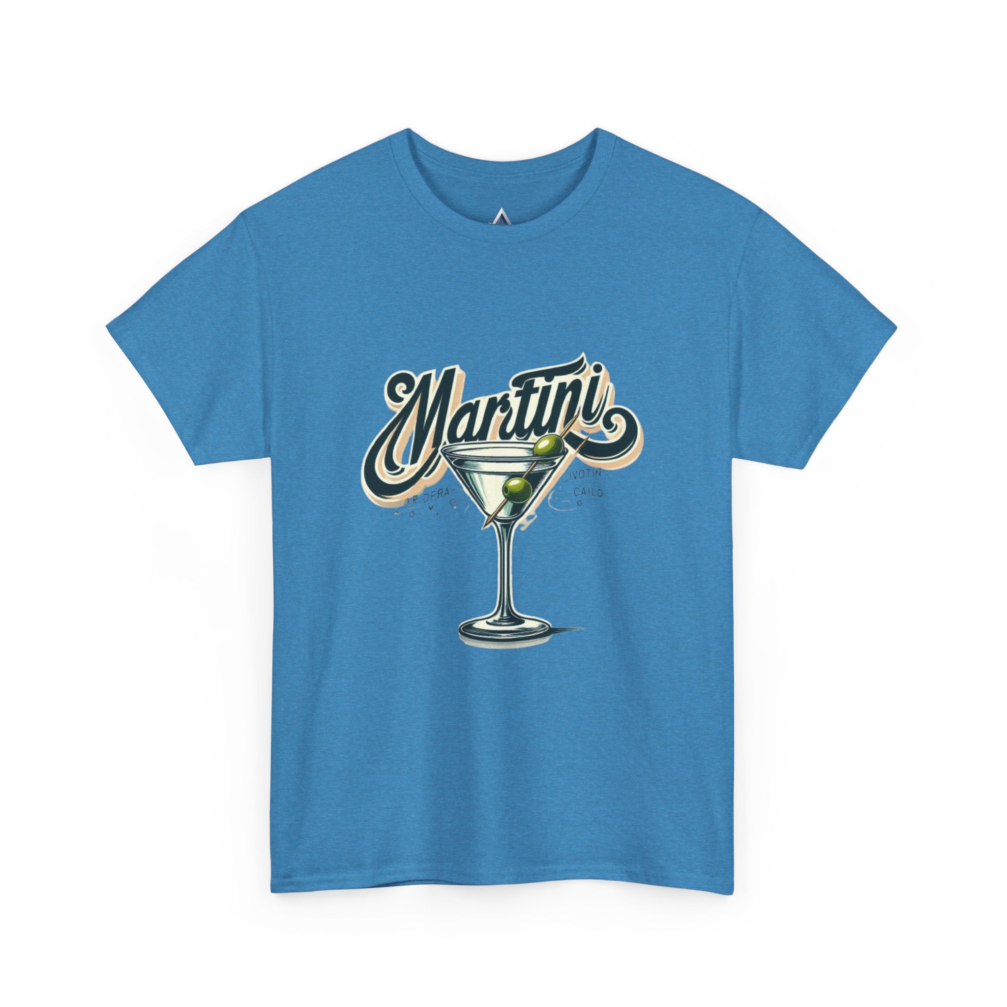 Martini Cocktail Unisex Heavy Cotton Tee