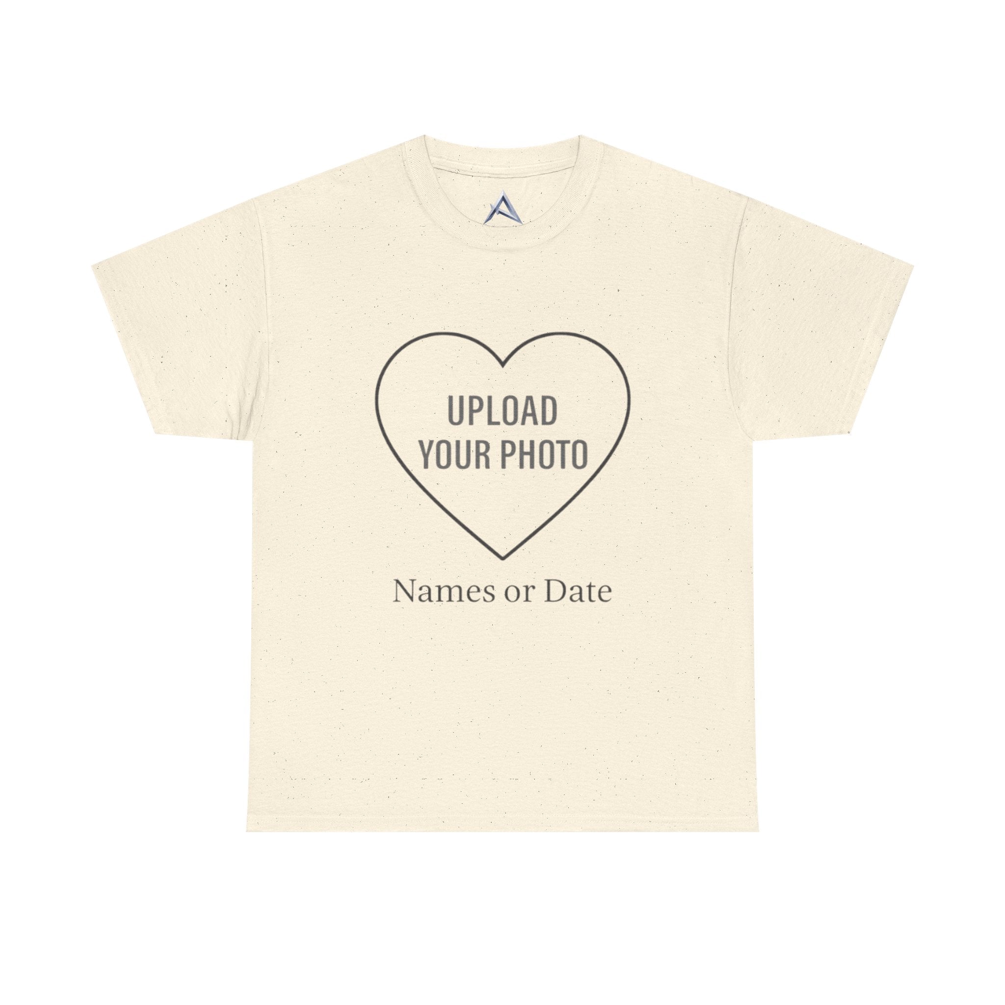 Photo Heart Custom - Heavy Cotton Tee
