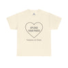 Photo Heart Custom - Heavy Cotton Tee